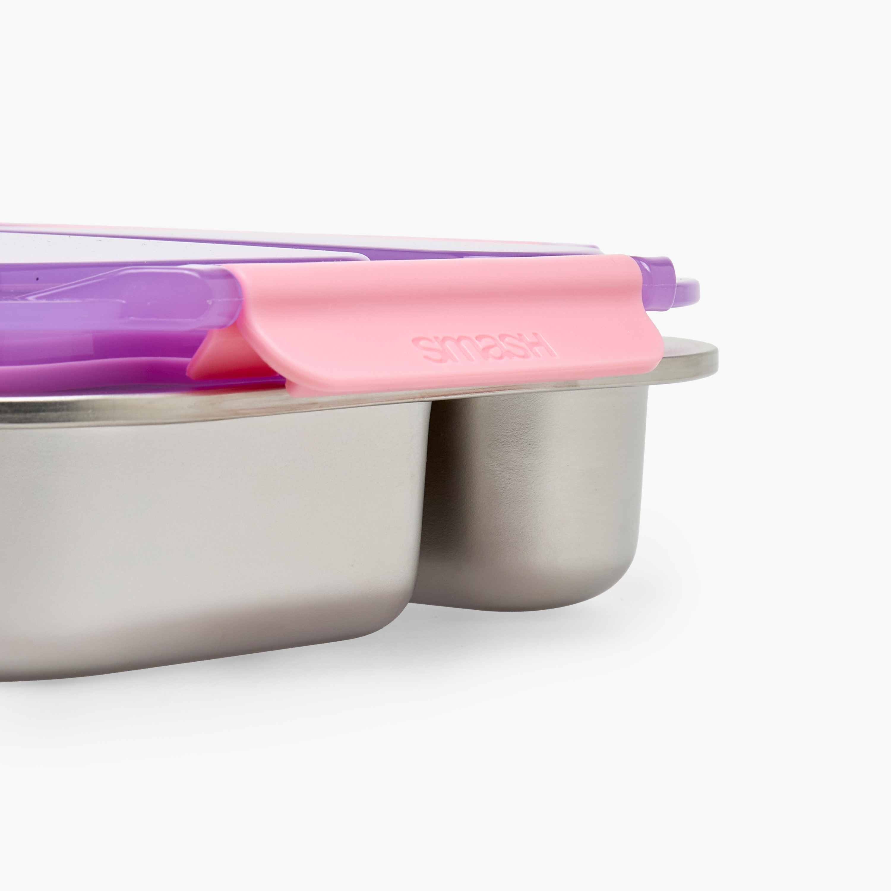Smash Solid Bento Lunch Box for Kids with Clip Lock Closure-school-lunchessentials-lunchboxes-image-7