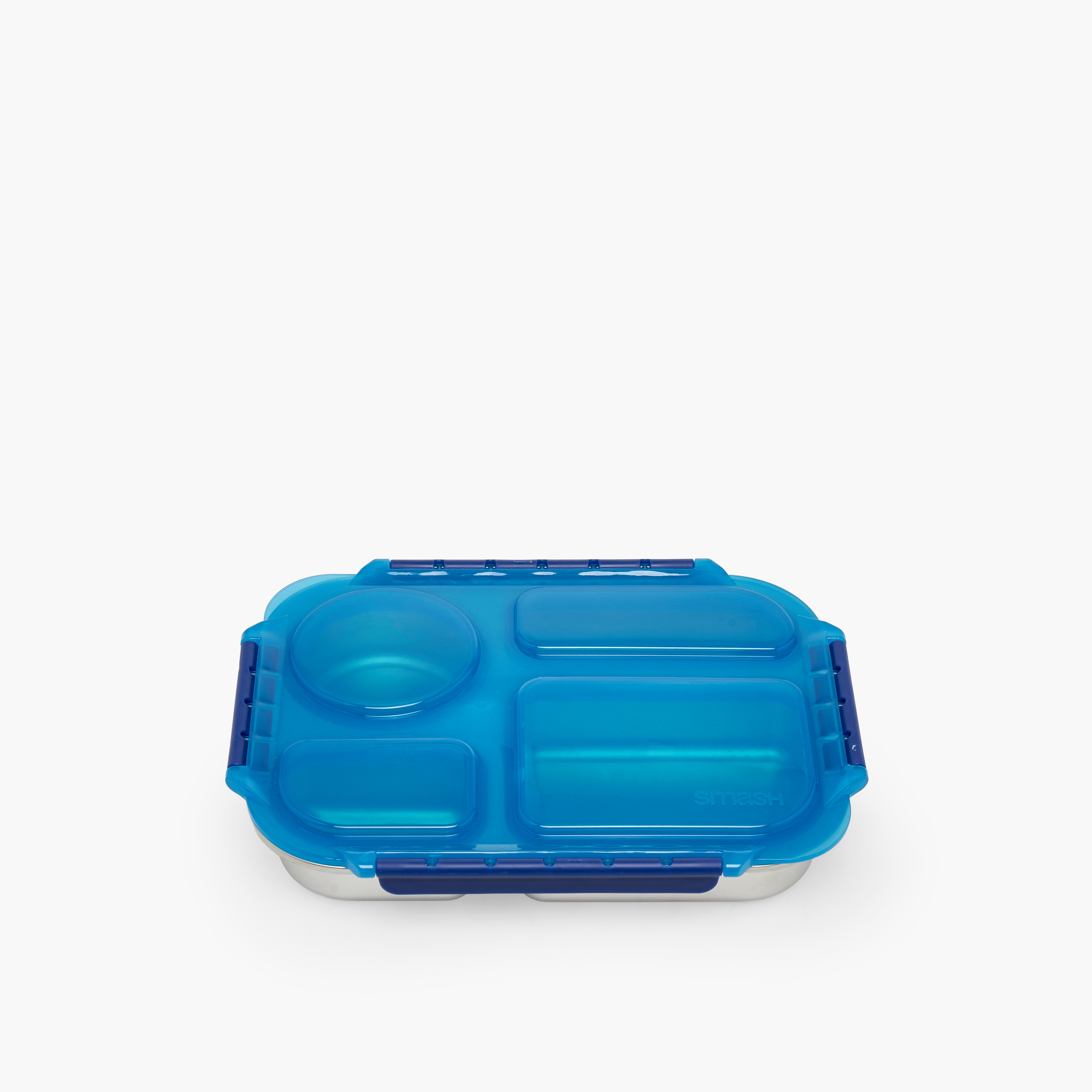 Smash Solid Bento Lunch Box for Kids with Clip Lock Closure-school-lunchessentials-lunchboxes-image-2