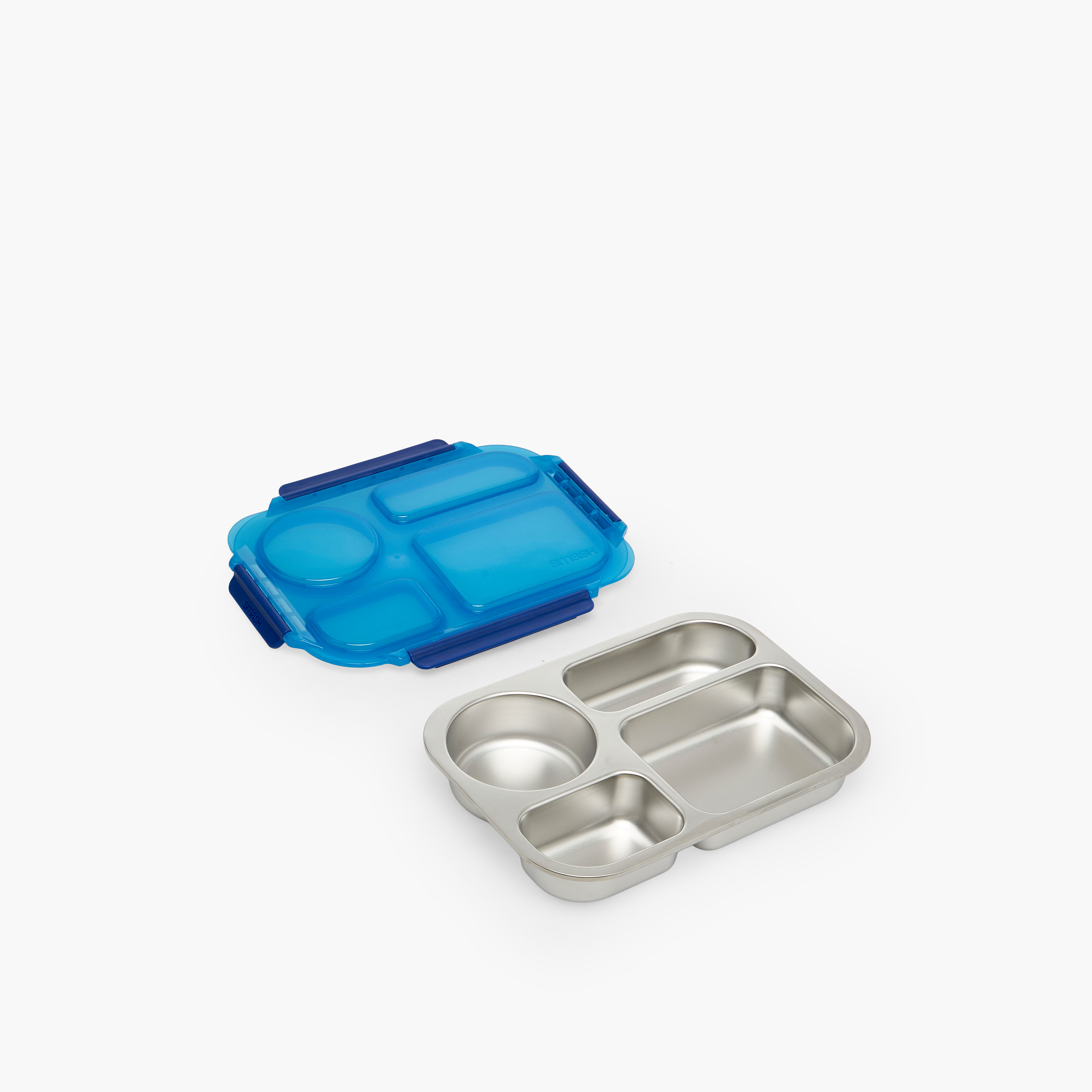 Smash Solid Bento Lunch Box for Kids with Clip Lock Closure-school-lunchessentials-lunchboxes-image-5
