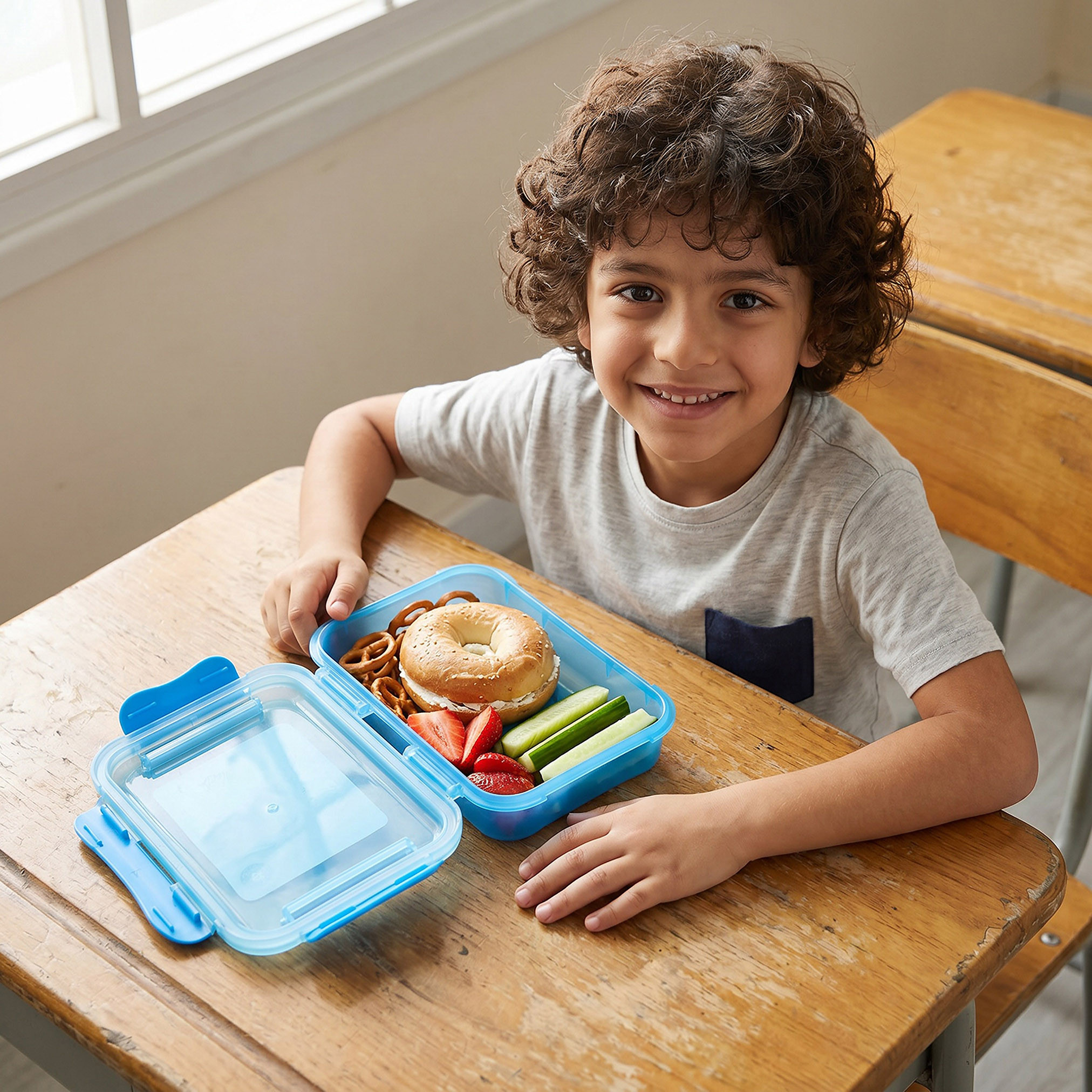 صندوق غداء بنتو سادة للأطفال بغطاء مفصلي قابل للفصل من سماش-school-lunchessentials-lunchboxes-image-3