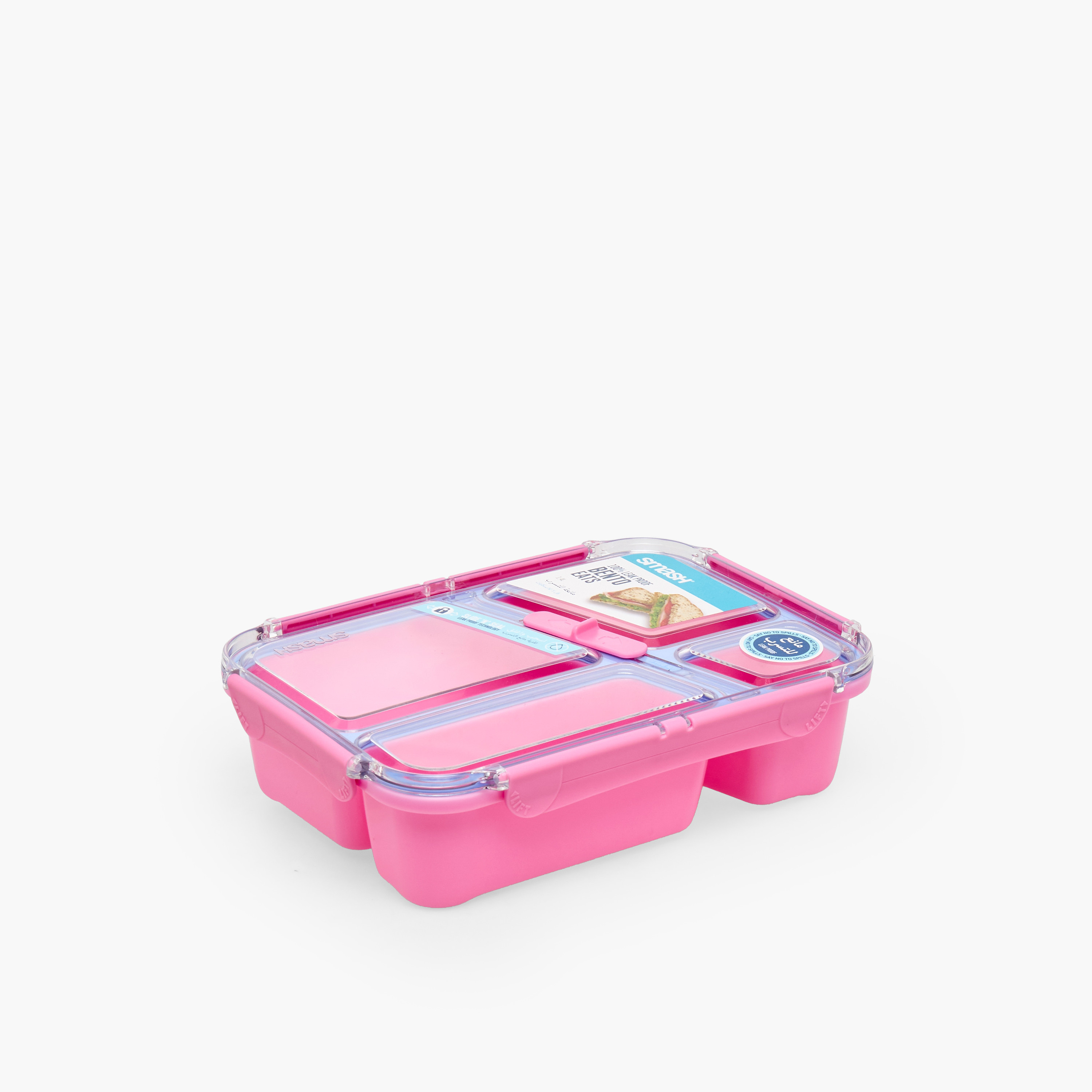 Smash Solid Bento Box for Kids with Clip Lock Lid-school-lunchessentials-lunchboxes-image-12