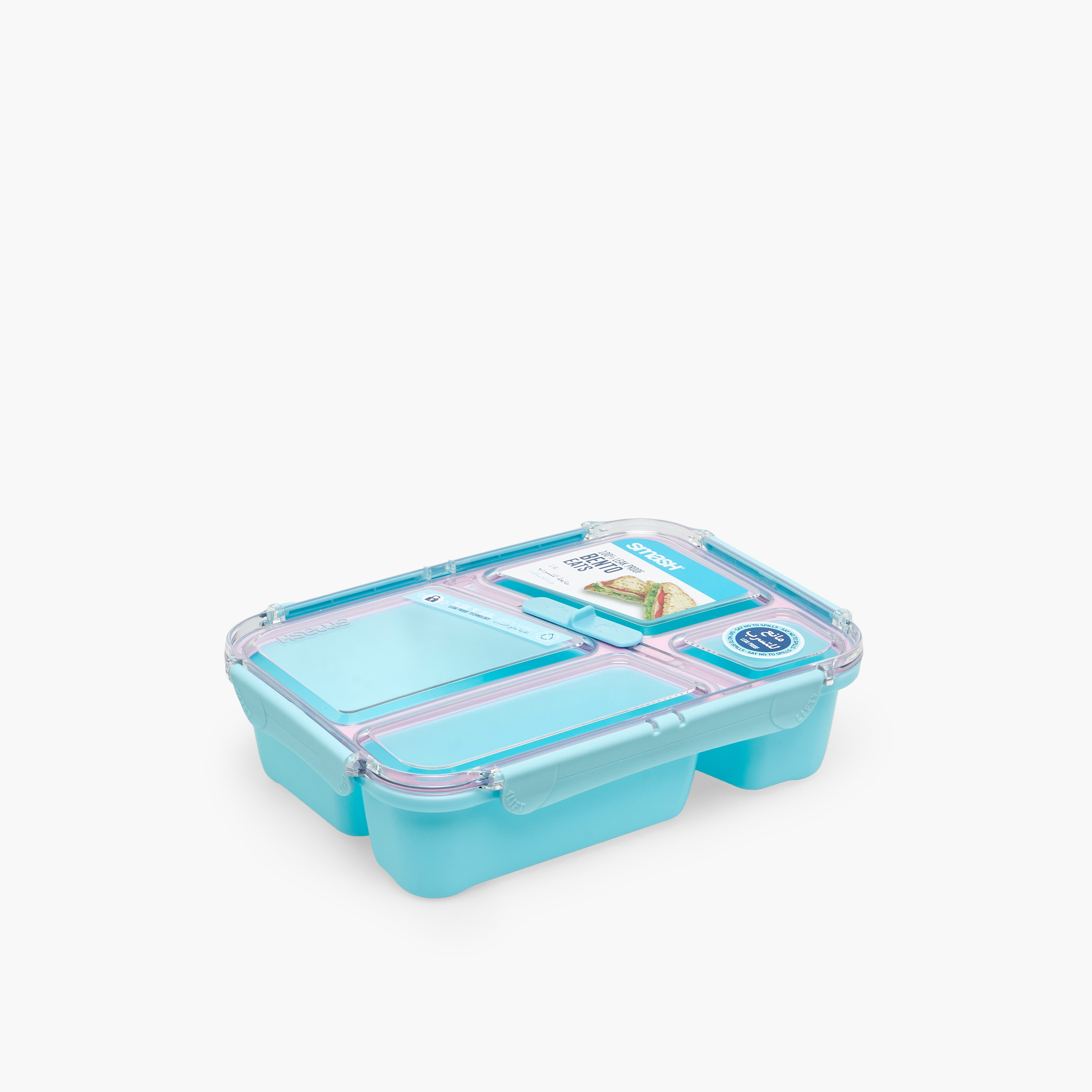 Smash Solid Bento Box for Kids with Clip Lock Lid-school-lunchessentials-lunchboxes-image-11
