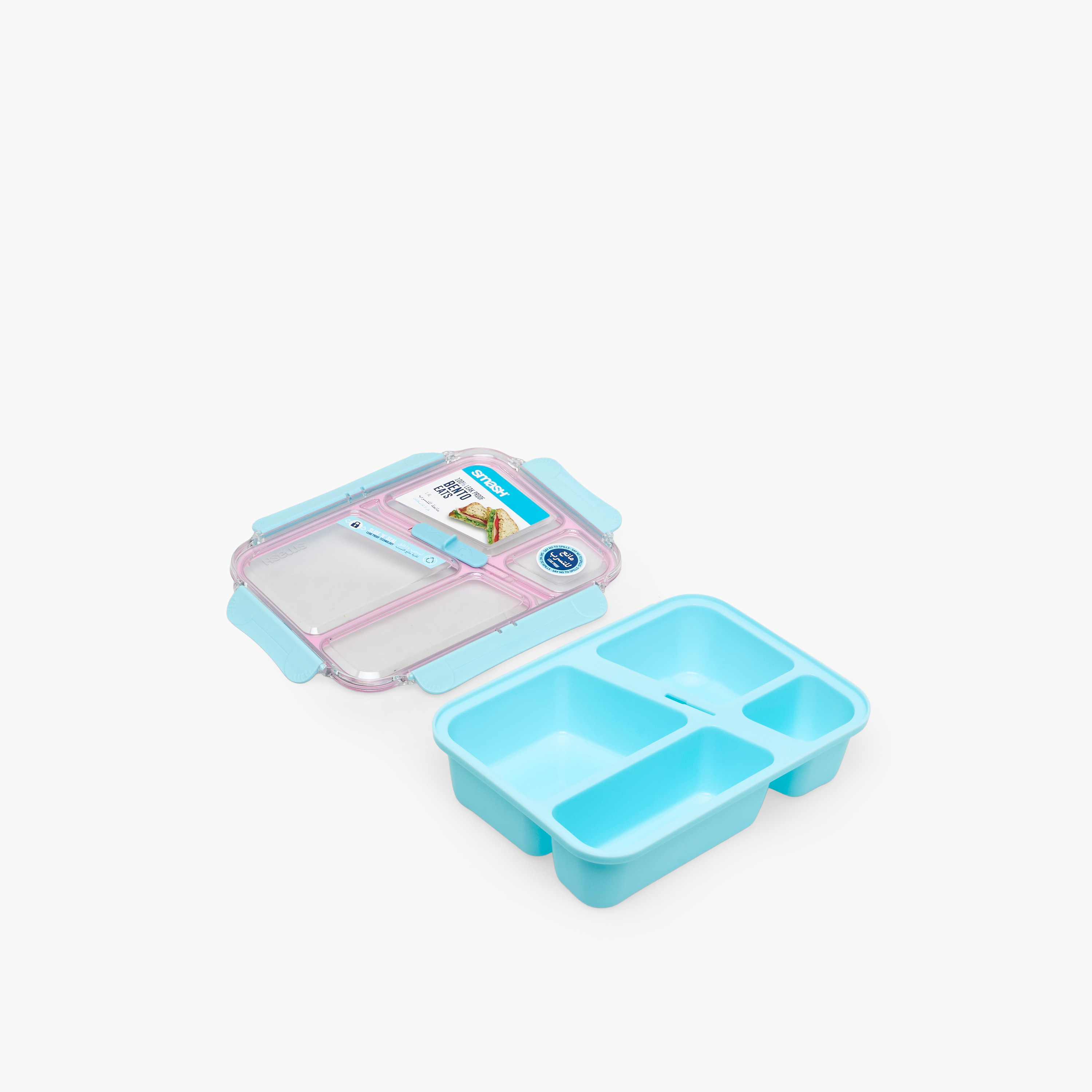Smash Solid Bento Box for Kids with Clip Lock Lid-school-lunchessentials-lunchboxes-image-6