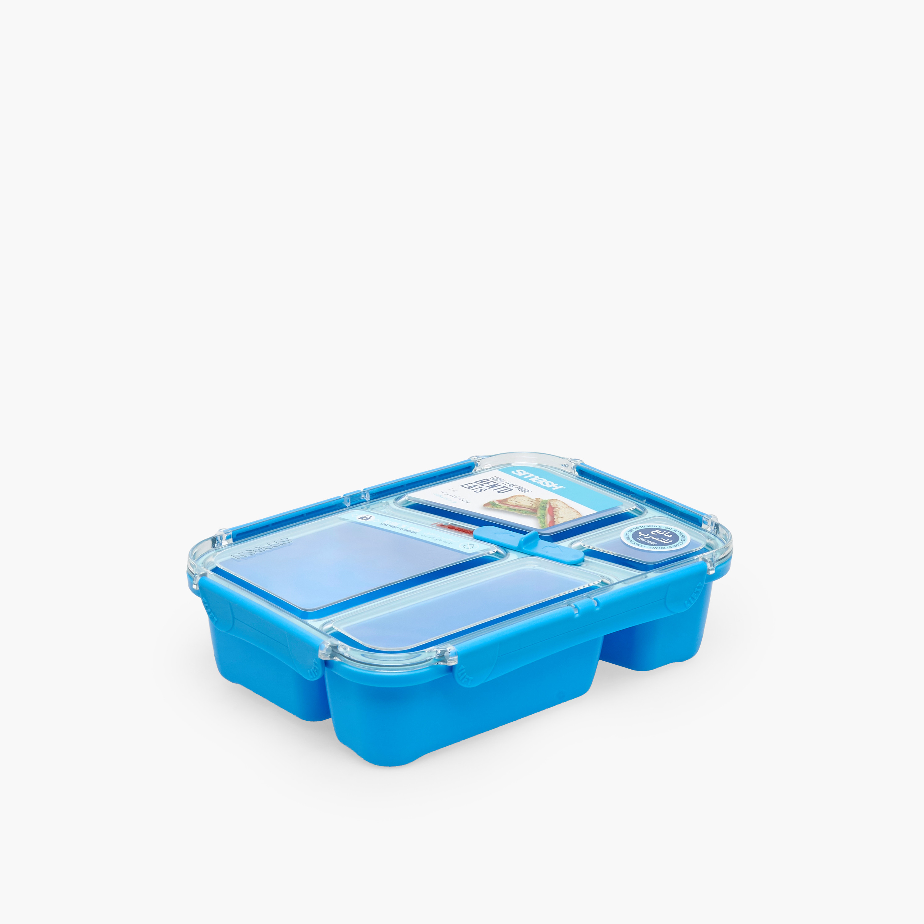 Smash Solid Bento Box for Kids with Clip Lock Lid-school-lunchessentials-lunchboxes-image-11