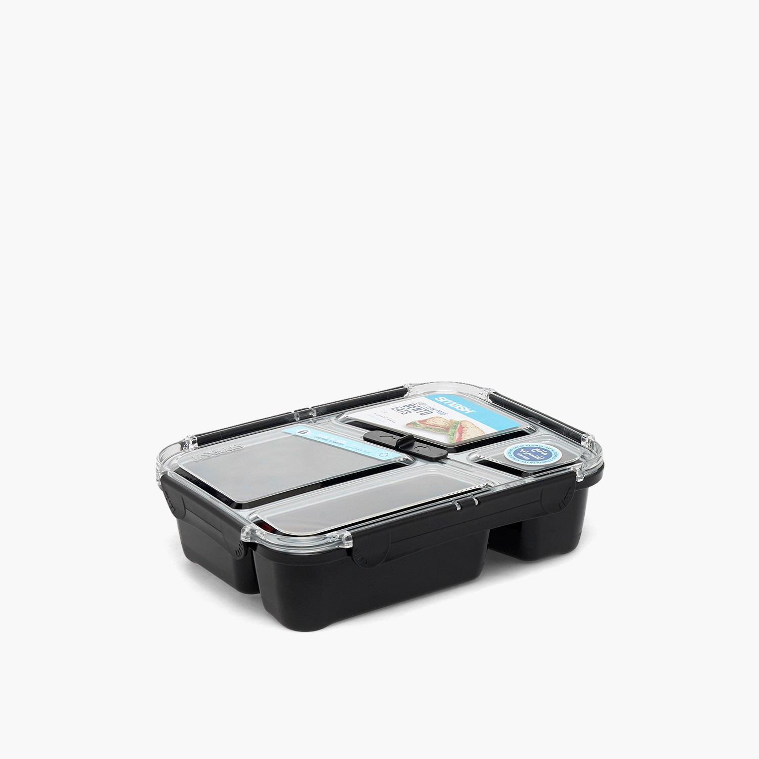 Smash Solid Bento Box for Kids with Clip Lock Lid-school-lunchessentials-lunchboxes-image-11