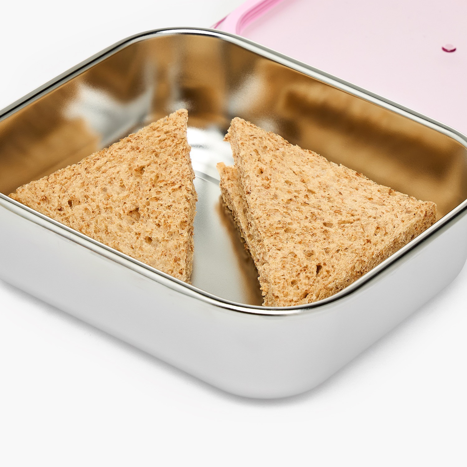 Smash Solid Lunch Box for Girls with Clip Lock Lid - 600 ml-school-lunchessentials-lunchboxes-image-10