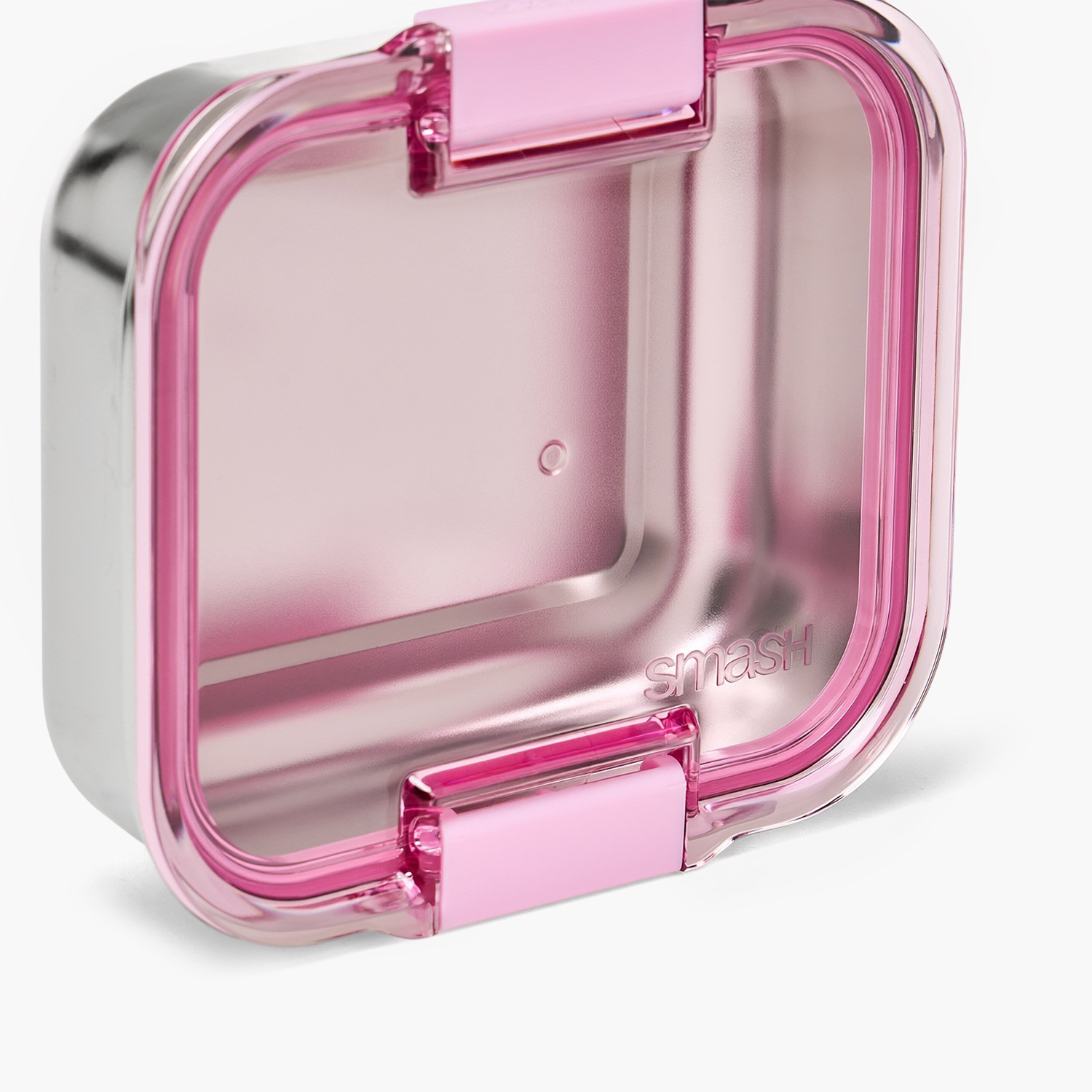 Smash Solid Lunch Box for Girls with Clip Lock Lid - 600 ml-school-lunchessentials-lunchboxes-image-4