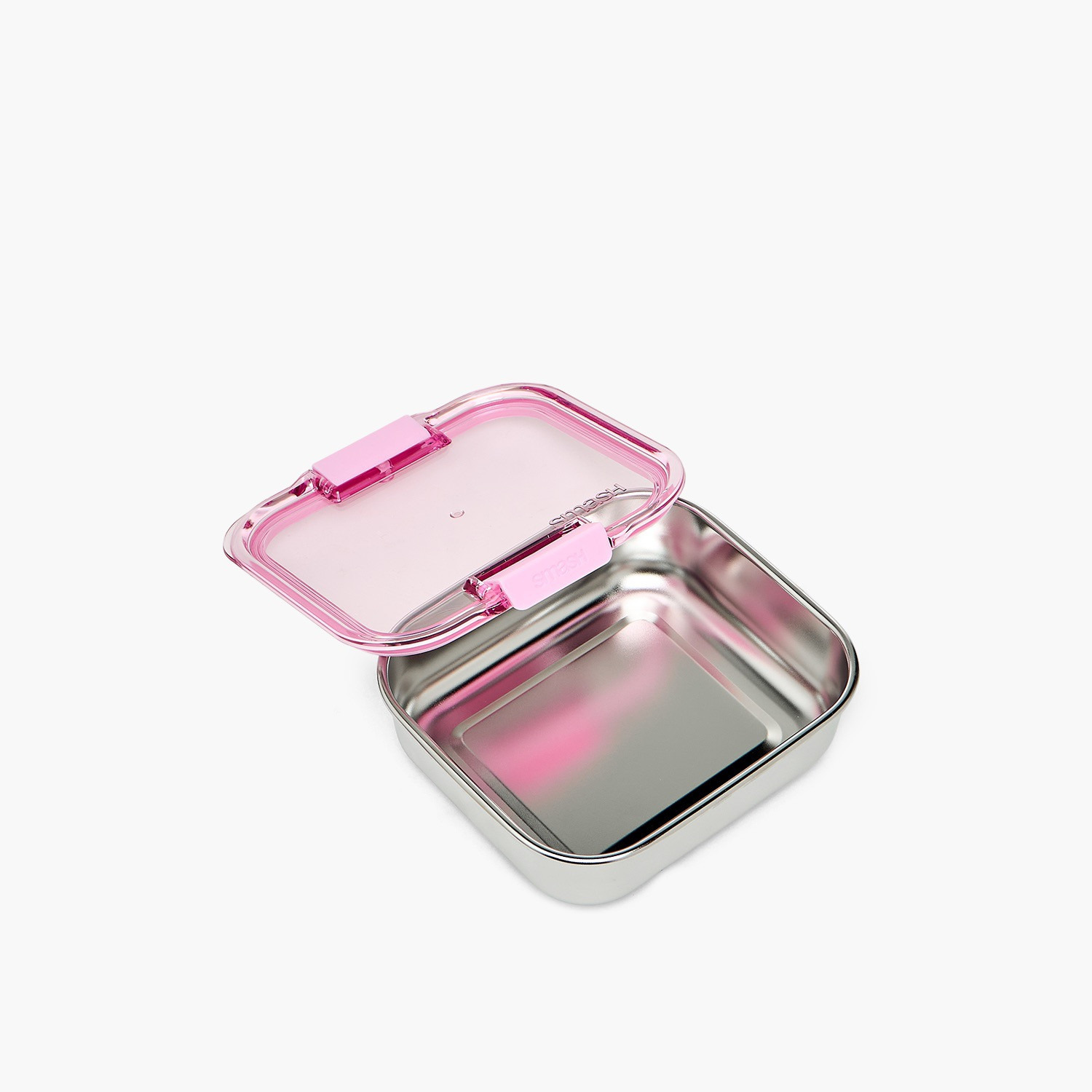 Smash Solid Lunch Box for Girls with Clip Lock Lid - 600 ml-school-lunchessentials-lunchboxes-image-5