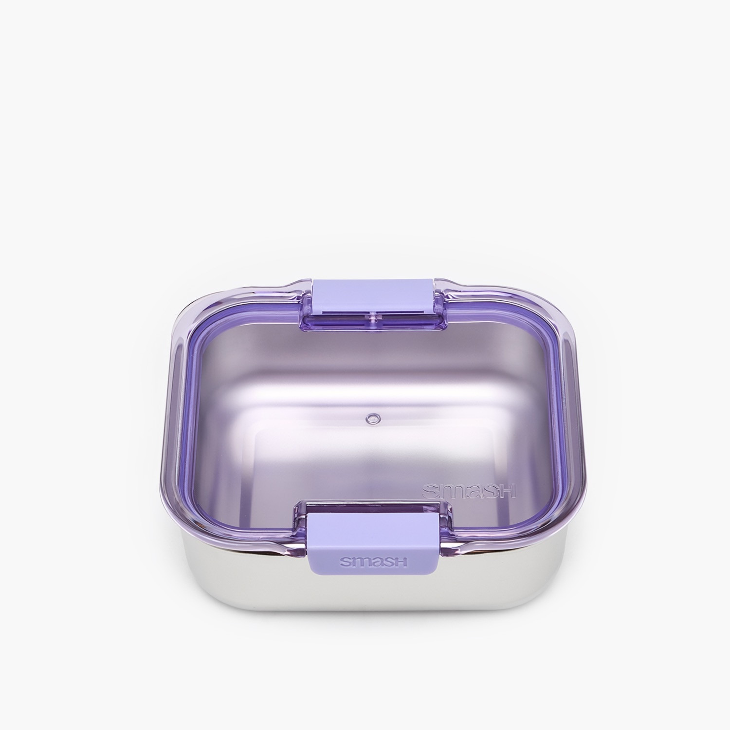 Smash Solid Lunch Box for Girls with Clip Lock Lid - 600 ml-school-lunchessentials-lunchboxes-image-2