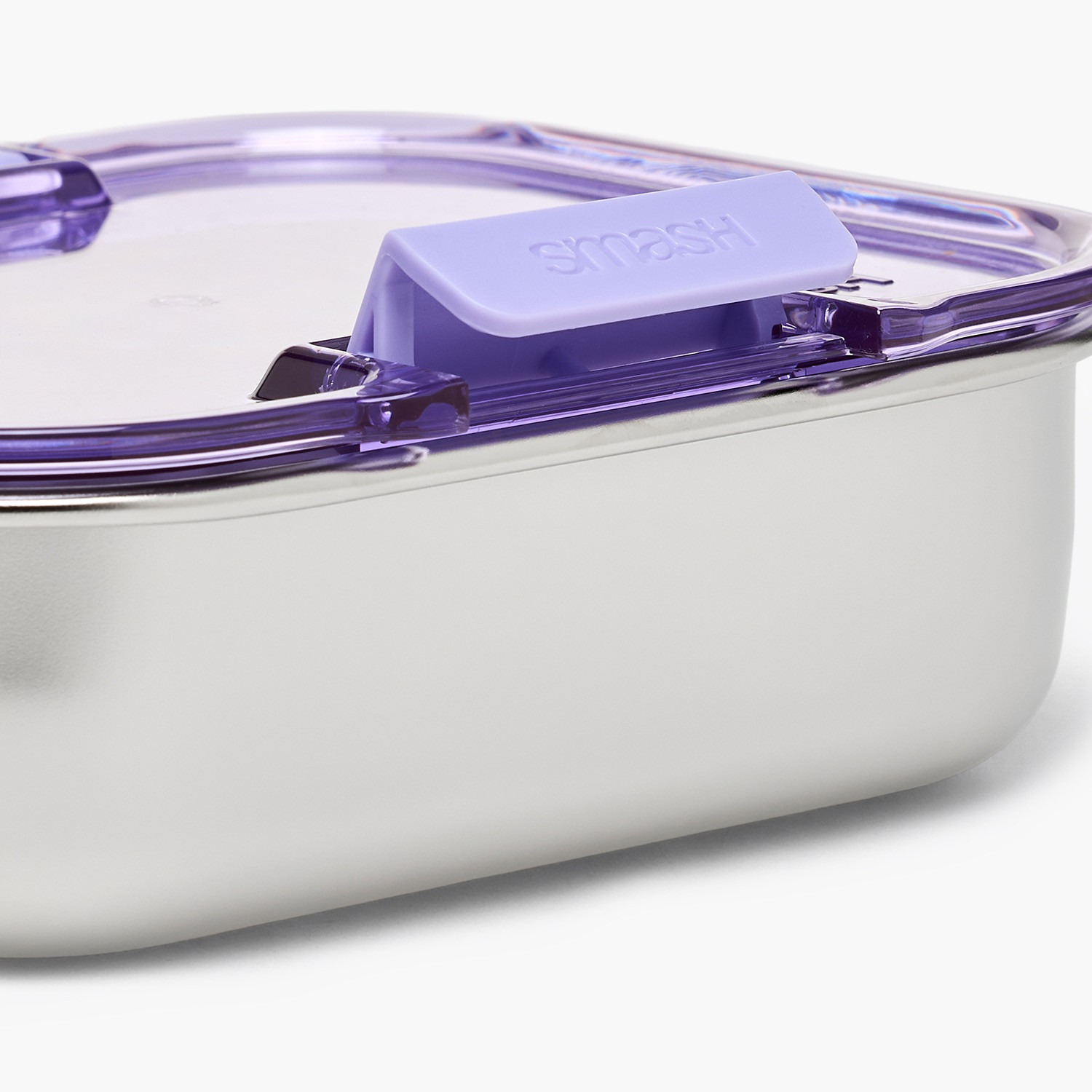 Smash Solid Lunch Box for Girls with Clip Lock Lid - 600 ml-school-lunchessentials-lunchboxes-image-5
