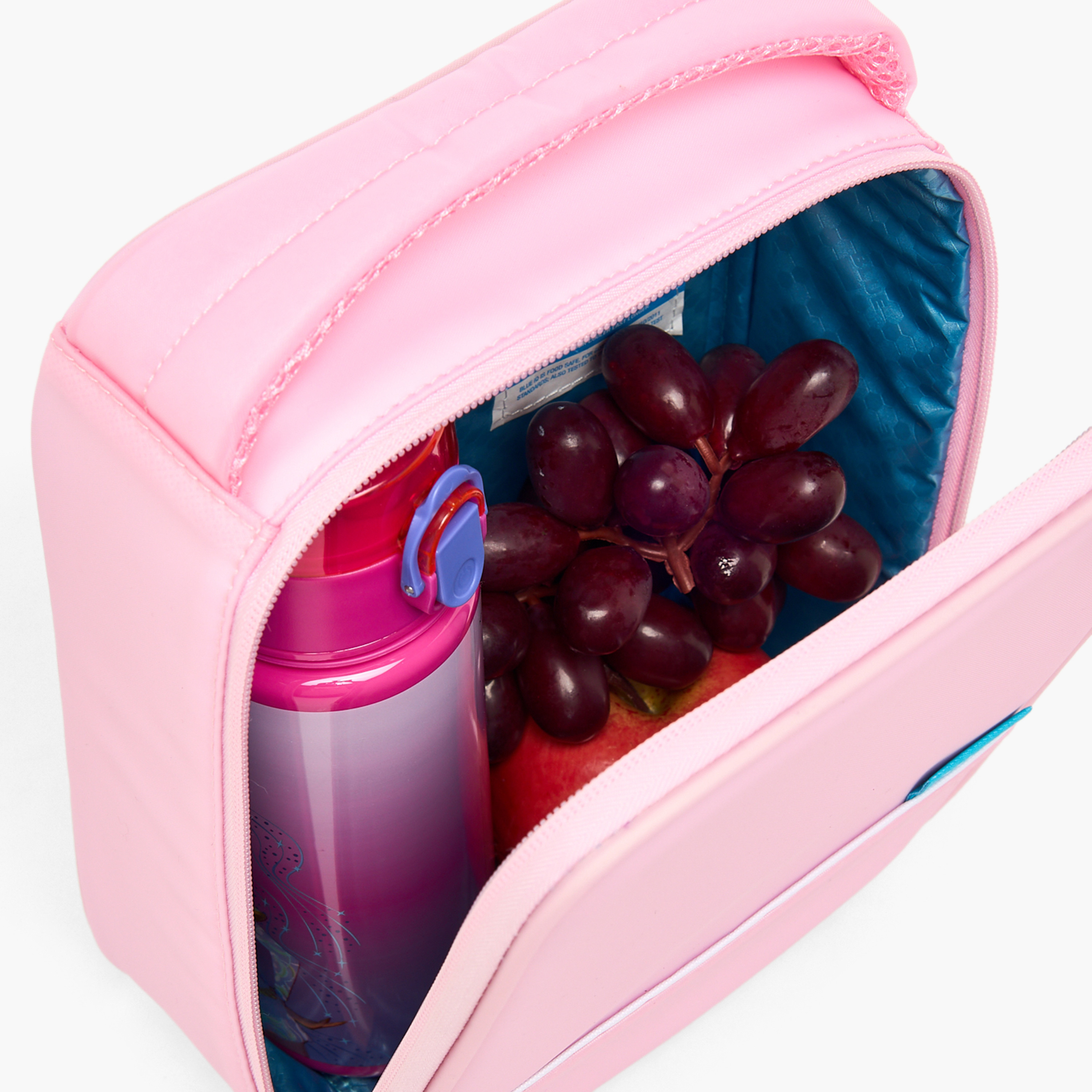 شنطة غداء سادة بسحاب إغلاق للبنات من 8-12 سنة من سماش-school-lunchessentials-lunchbags-image-4