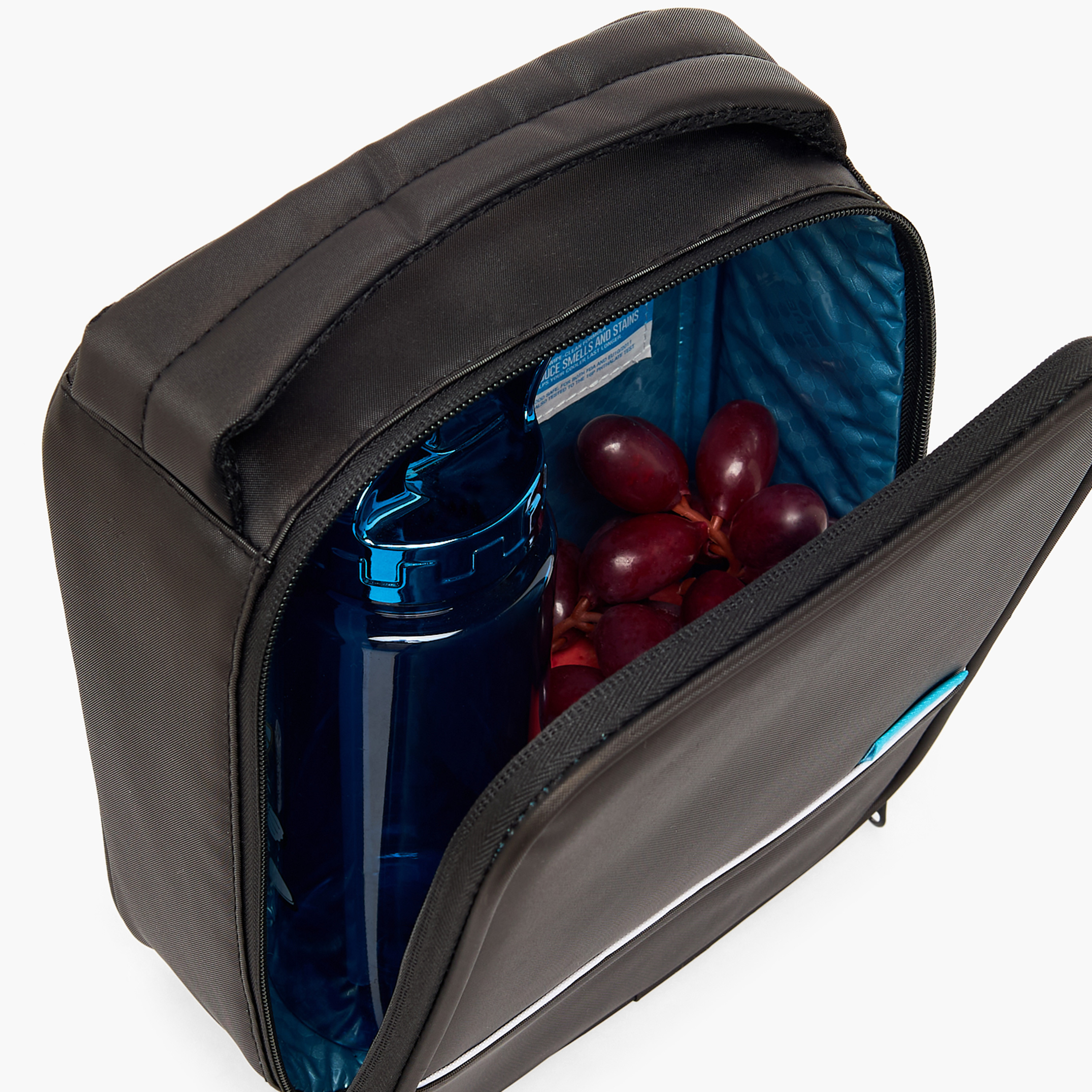 شنطة غداء سادة بسحاب إغلاق للبنات من 8-12 سنة من سماش-school-lunchessentials-lunchbags-image-4
