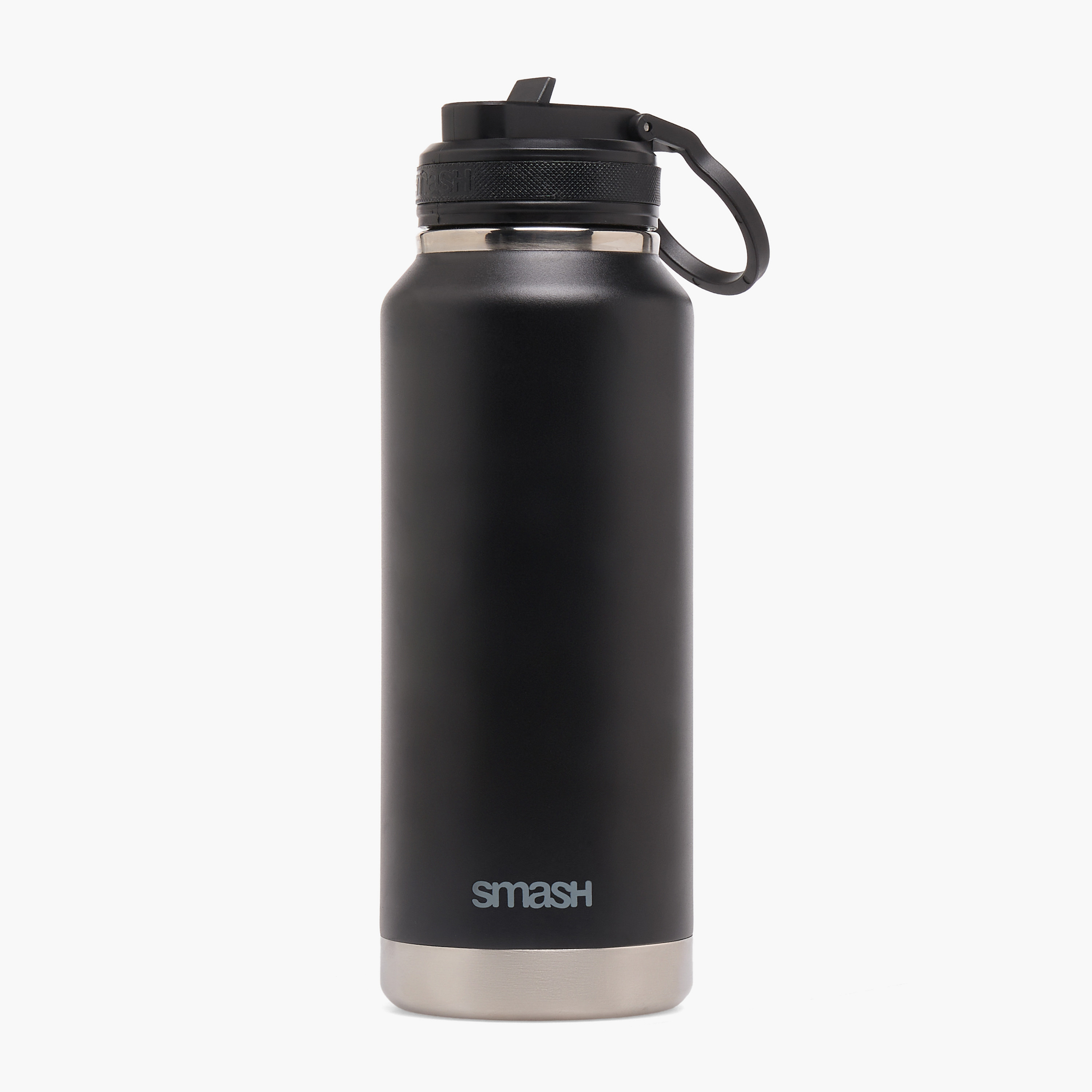 Smash Solid Stainless Steel Water Bottle with Spout and Double Wall Insulation - 1 L-school-waterbottles-image-1