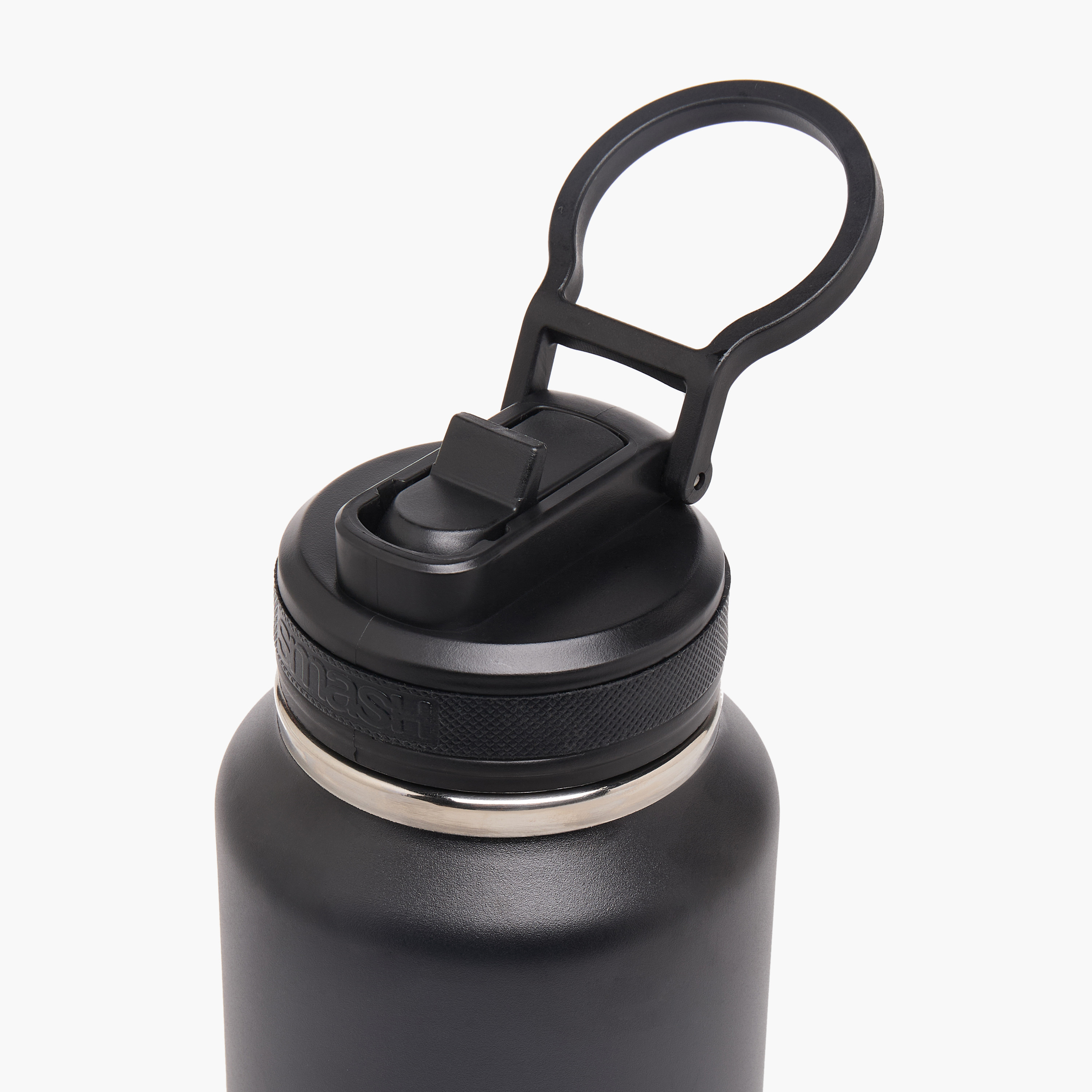 Smash Solid Stainless Steel Water Bottle with Spout and Double Wall Insulation - 1 L-school-waterbottles-image-4