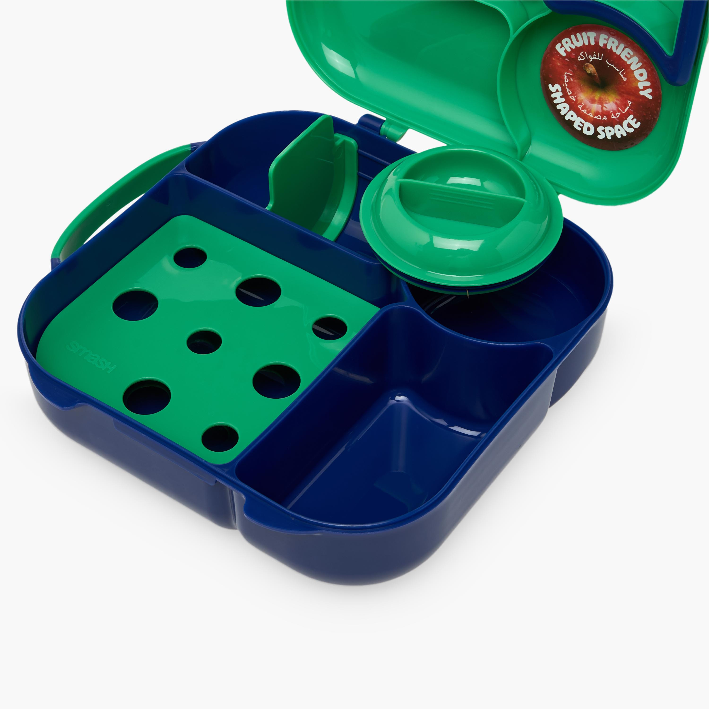 Smash Colourblock Bento Lunch Box for Kids 8-13 Years with Compartments-school-lunchessentials-lunchboxes-image-8