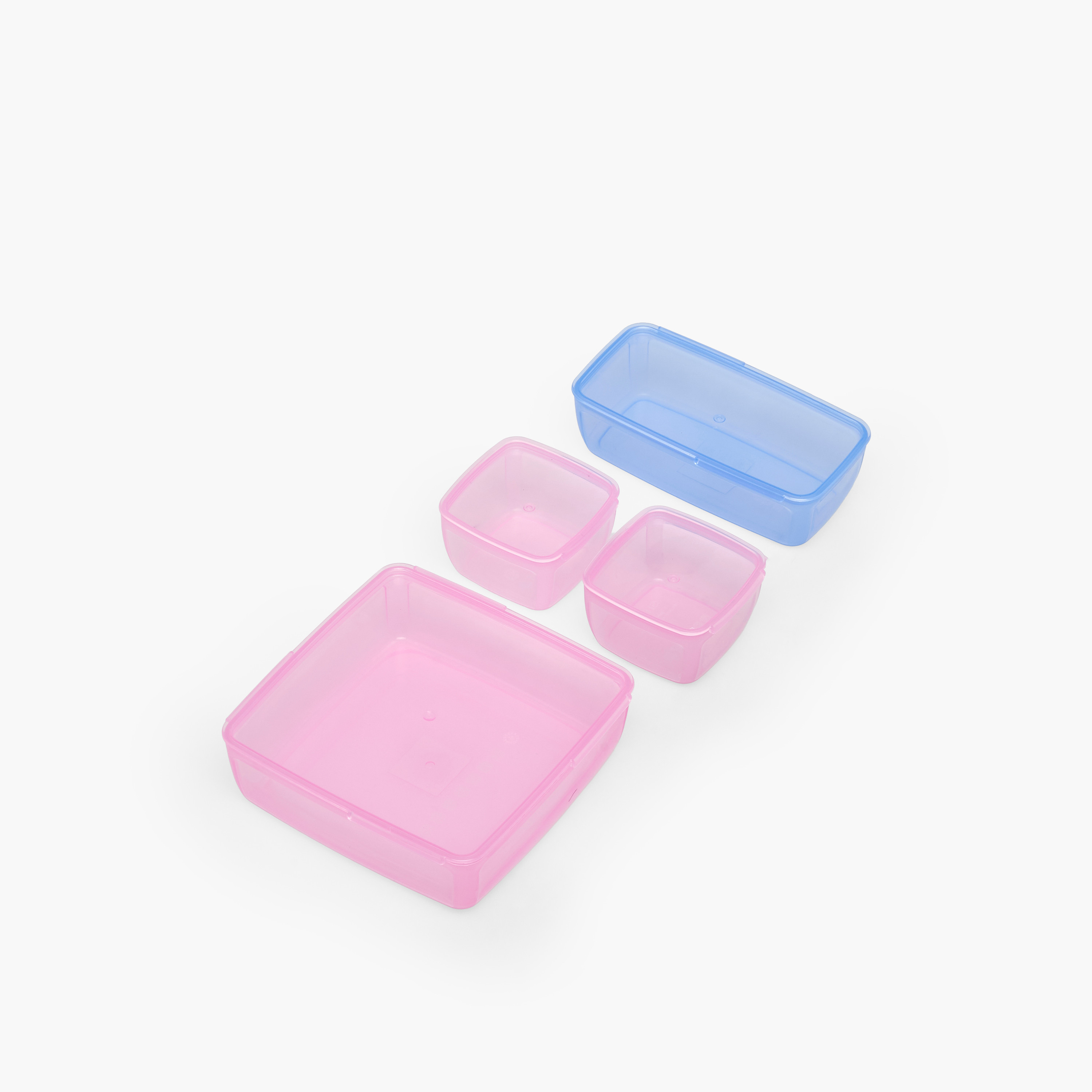 Smash Solid Lunch Box for Girls with Snack Boxes - 500 ml-school-lunchessentials-lunchboxes-image-1