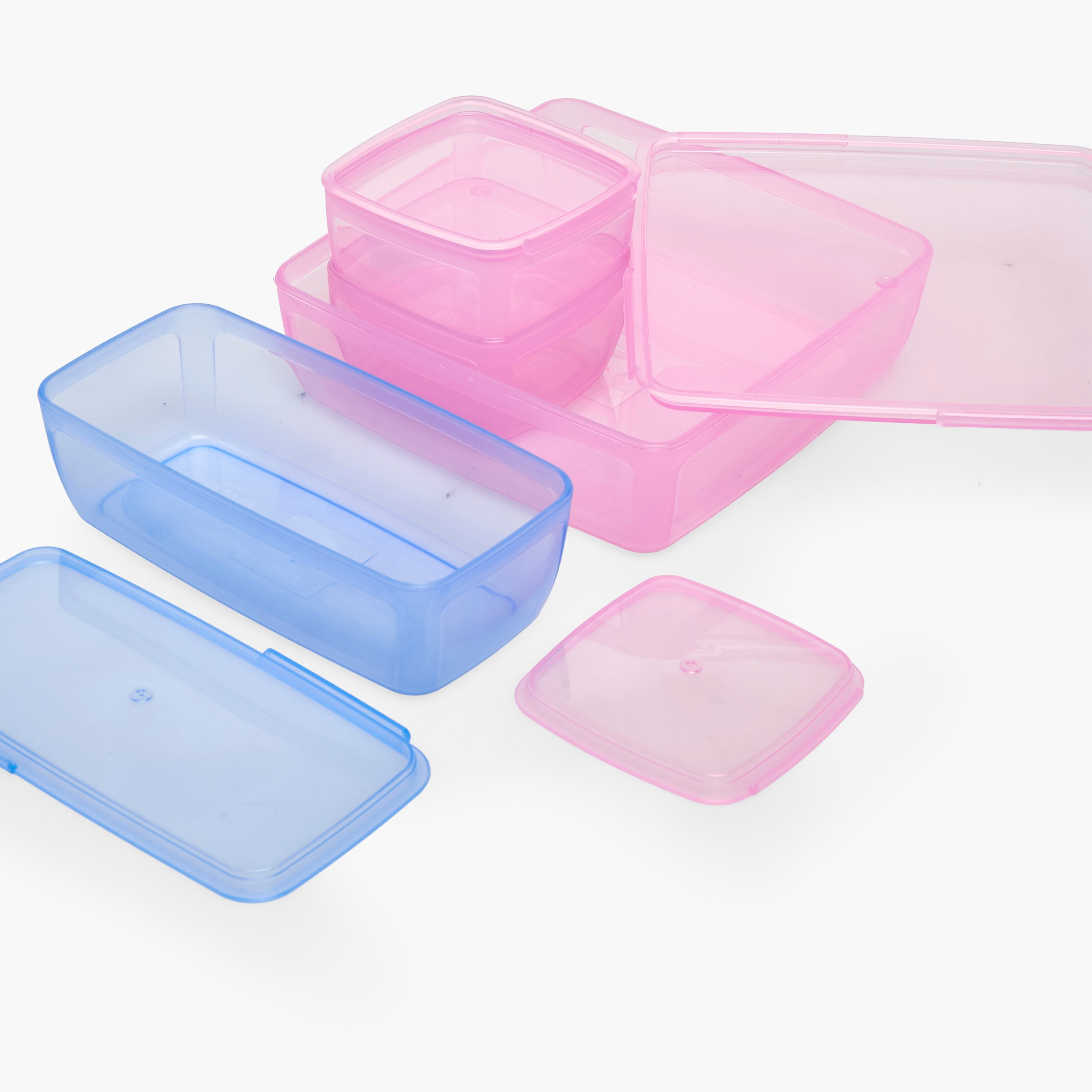 Smash Solid Lunch Box for Girls with Snack Boxes - 500 ml-school-lunchessentials-lunchboxes-image-7