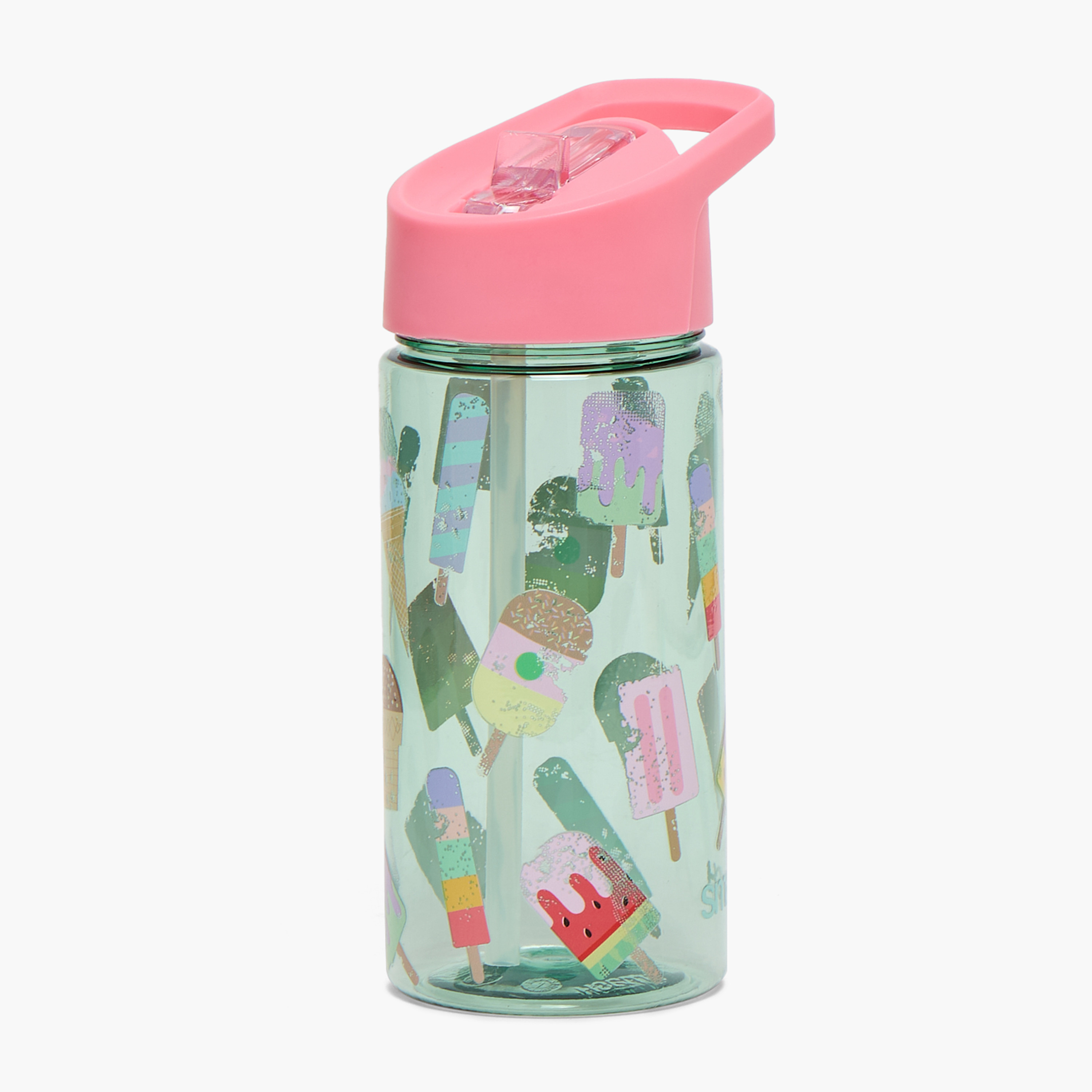Smash Ice Cream Print Stainless Steel Sipper Water Bottle with Spout - 450 ml-school-waterbottles-image-1