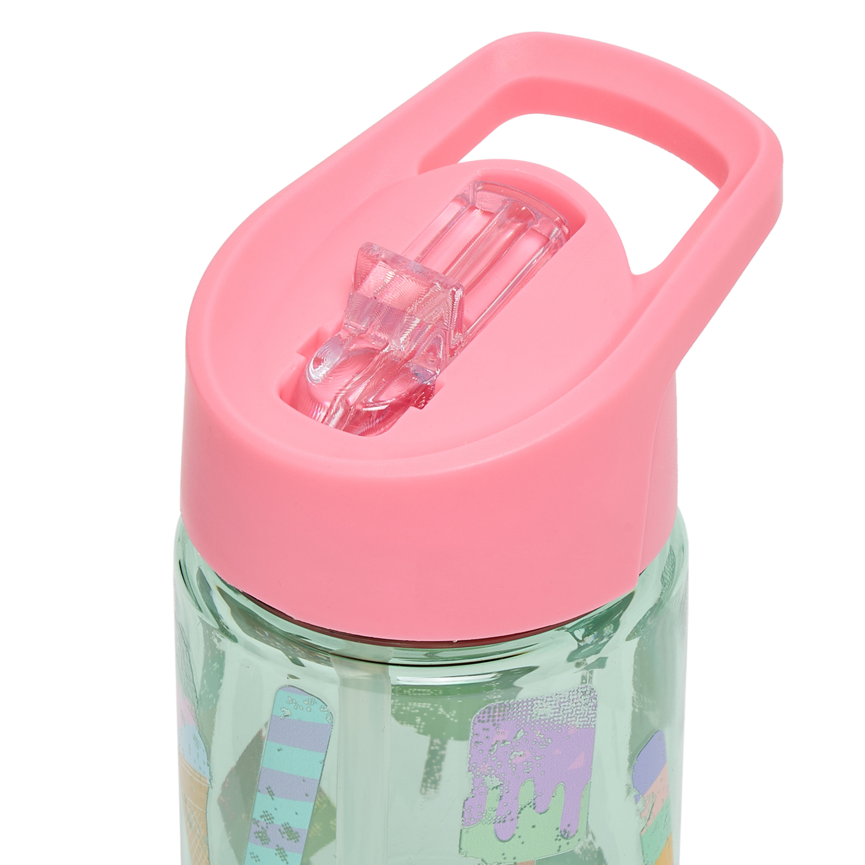 Smash Ice Cream Print Stainless Steel Sipper Water Bottle with Spout - 450 ml-school-waterbottles-image-4