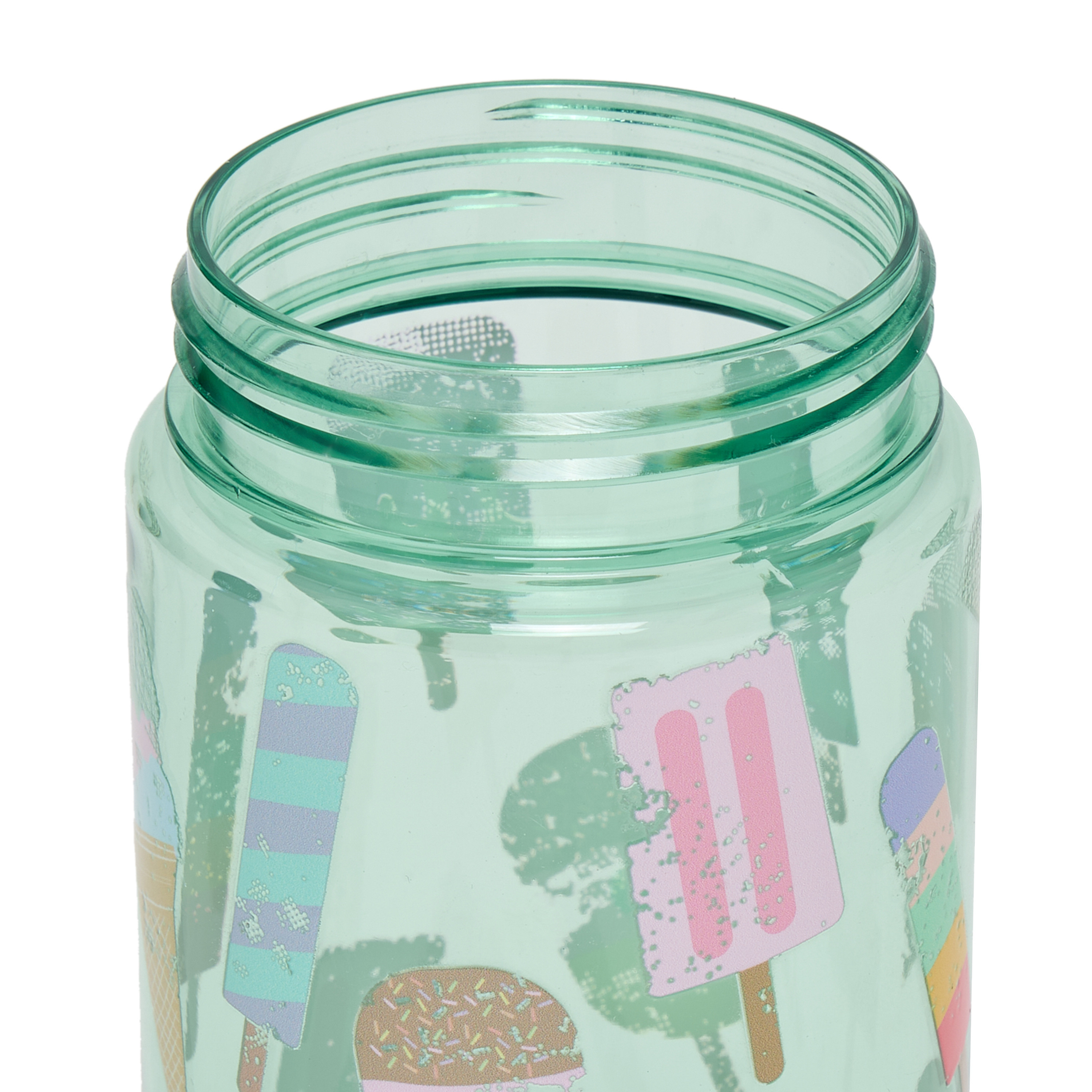 Smash Ice Cream Print Stainless Steel Sipper Water Bottle with Spout - 450 ml-school-waterbottles-image-5