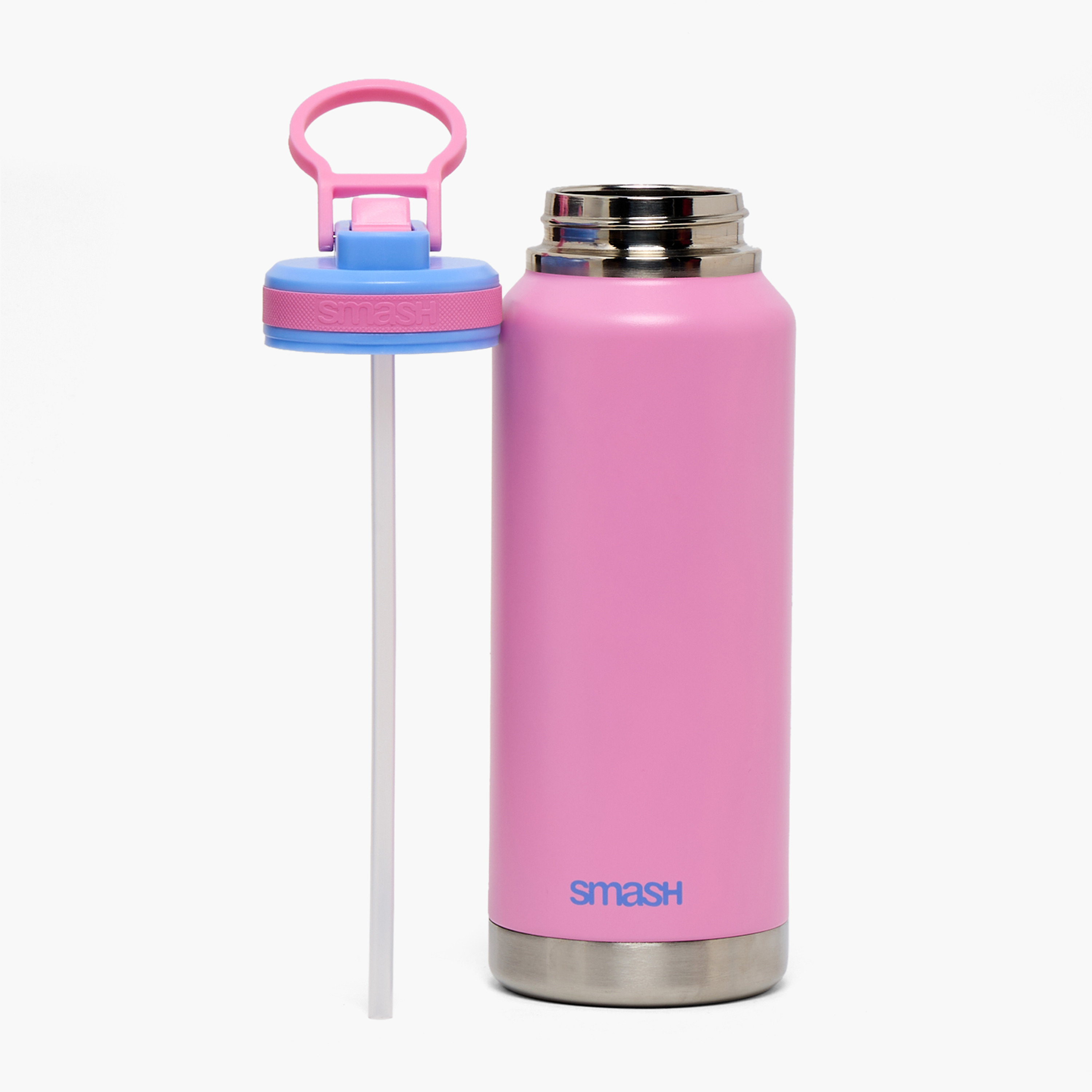 Smash Double Wall Stainless Steel Sipper Water Bottle with Spout - 1 L-school-waterbottles-image-2