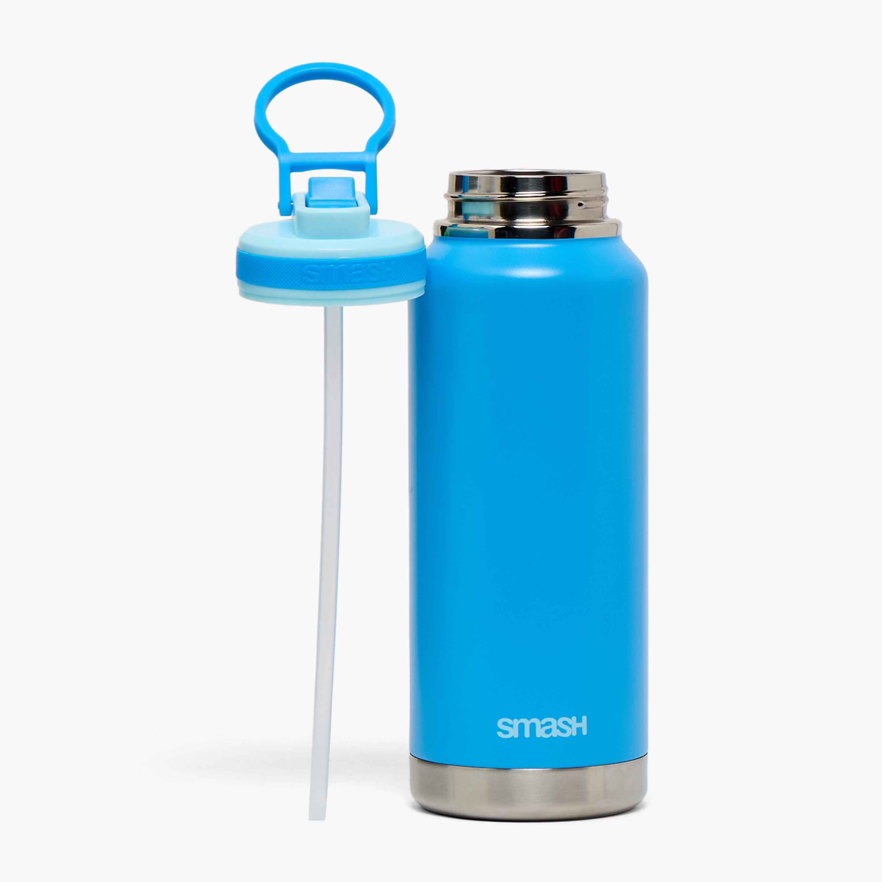 Smash Double Wall Stainless Steel Sipper Water Bottle with Spout - 1 L-school-waterbottles-image-2
