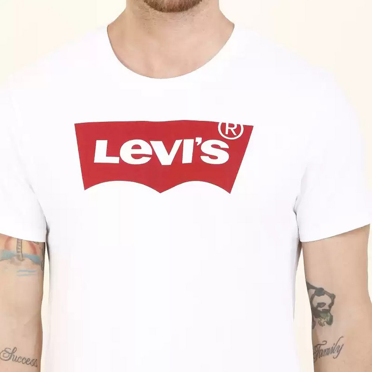 Levi's Men White Logo Short Sleeves T-Shirt-men-clothing-tshirtsandpolos-tshirts-image-5