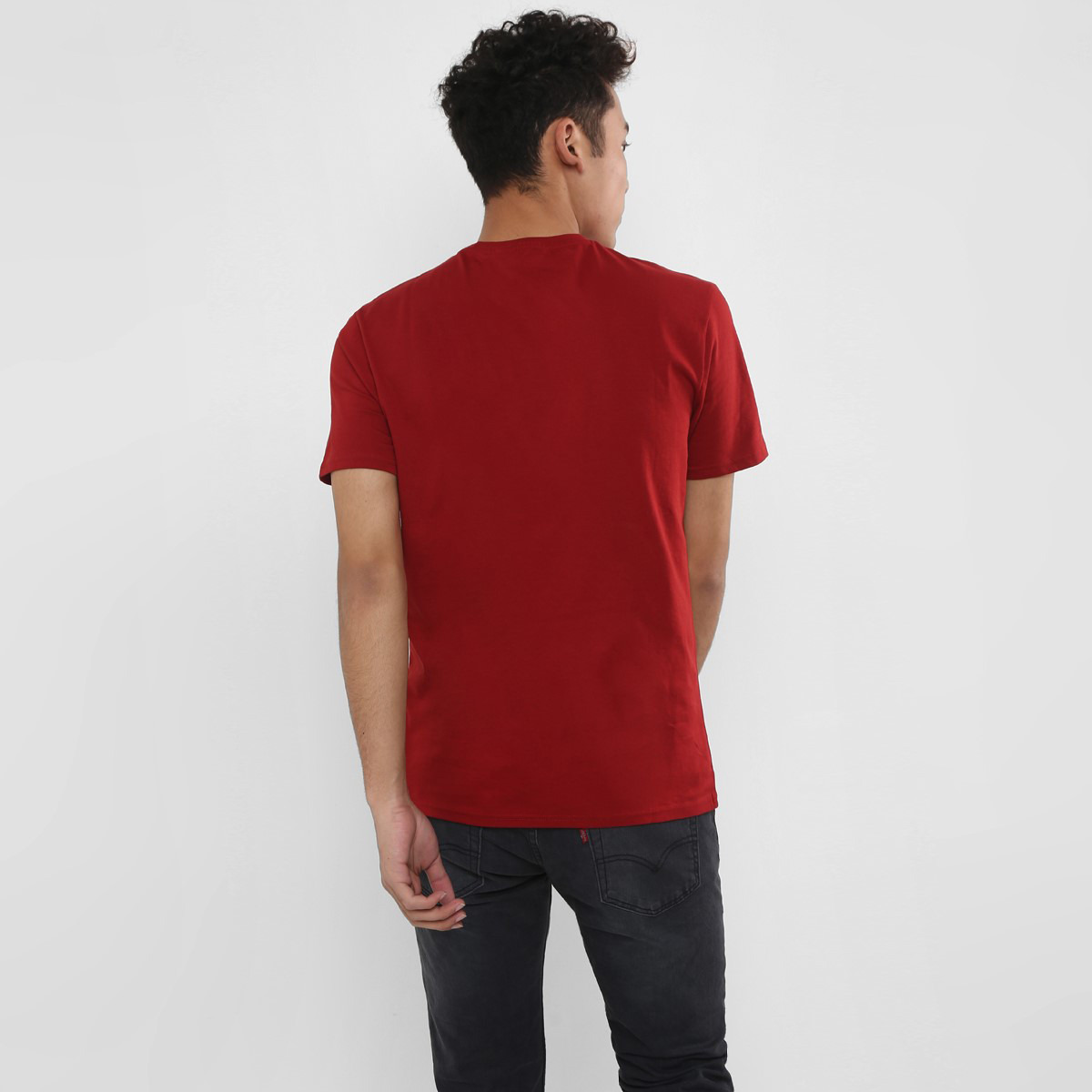 Levi's Men Red Logo Short Sleeves T-Shirt-men-clothing-tshirtsandpolos-tshirts-image-2