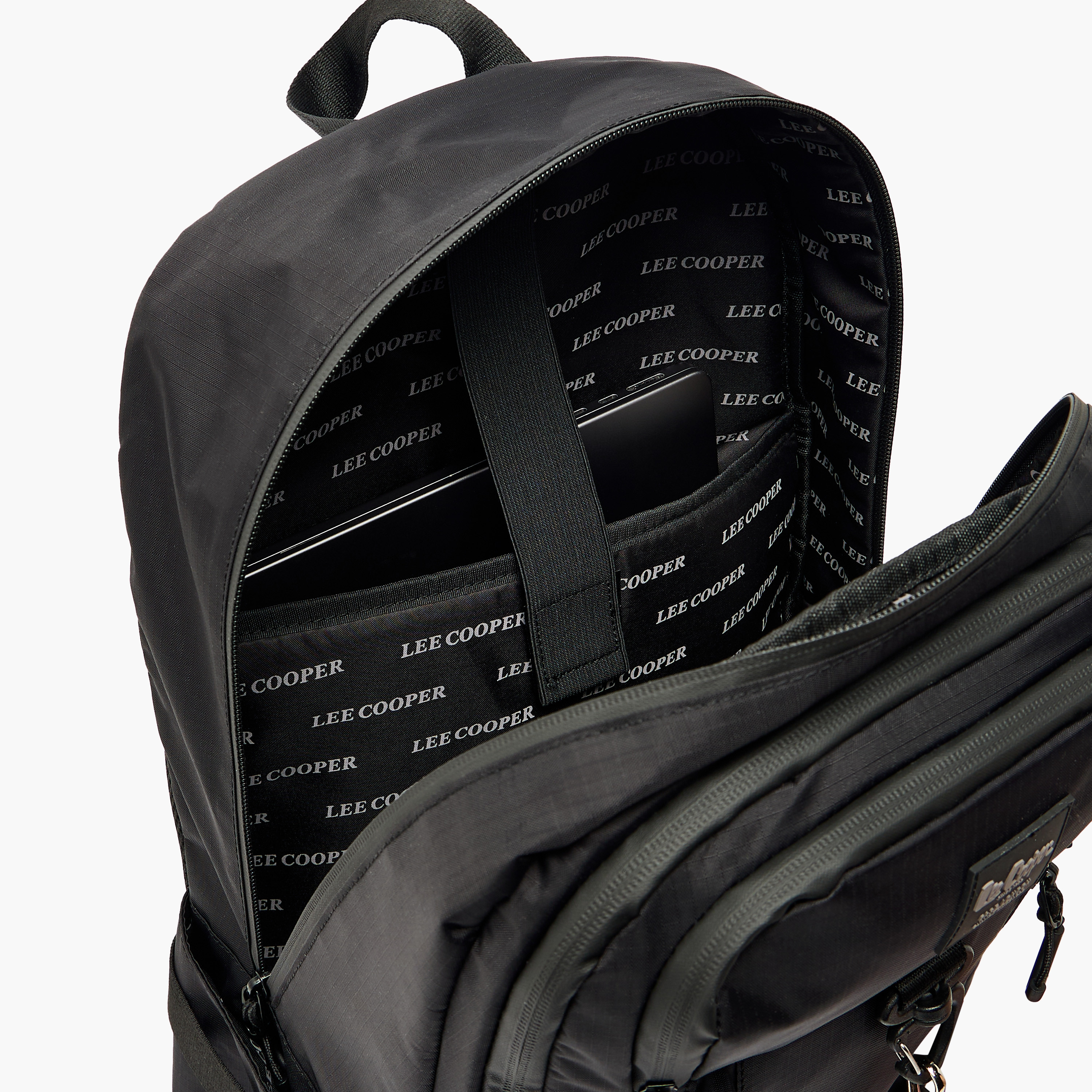 Lee Cooper Men Padded Straps Backpack-men-bags-image-8