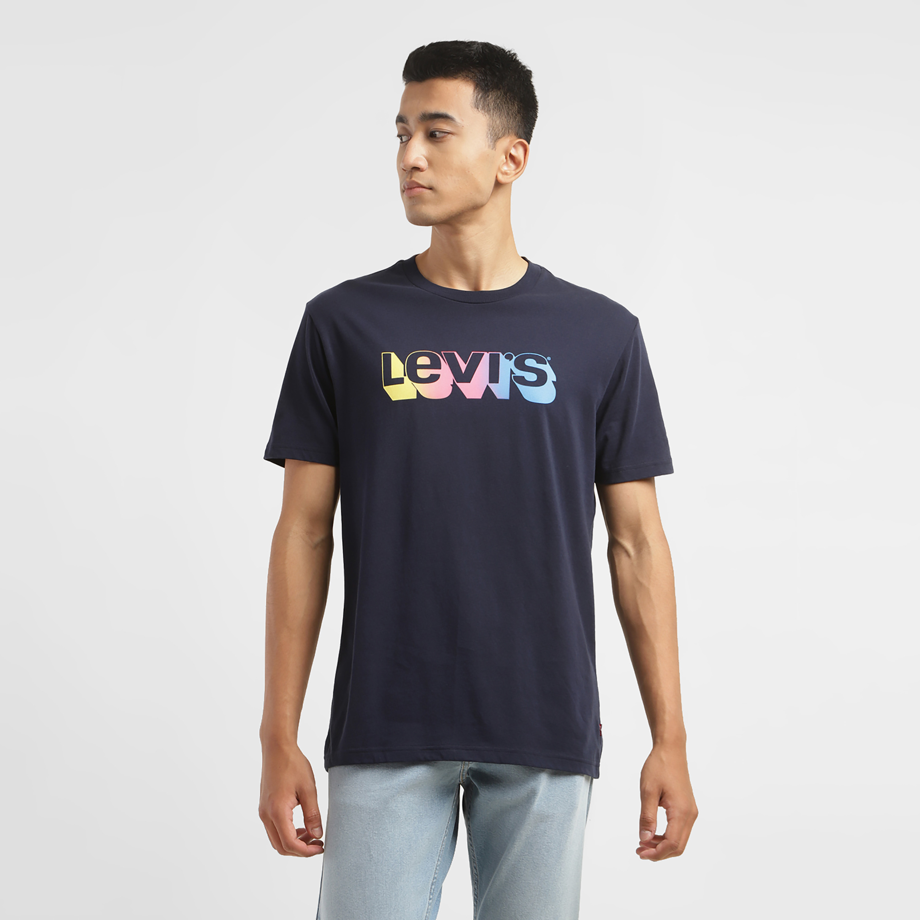 Levi's Printed Crew Neck Short Sleeves T-Shirt-men-clothing-tshirtsandpolos-tshirts-image-1
