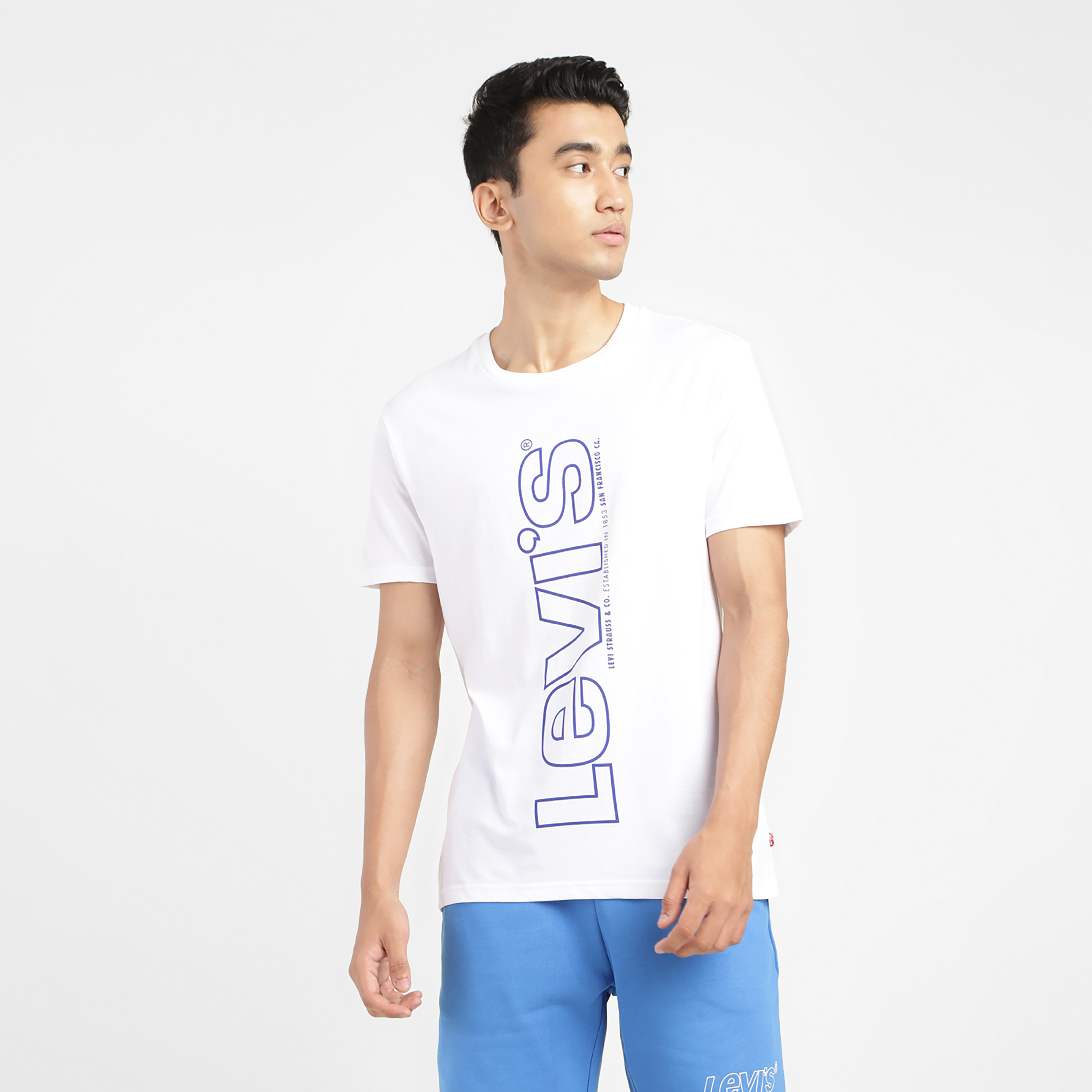 Levi's Logo Crew Neck Short Sleeves T-Shirt-men-clothing-tshirtsandpolos-tshirts-image-1