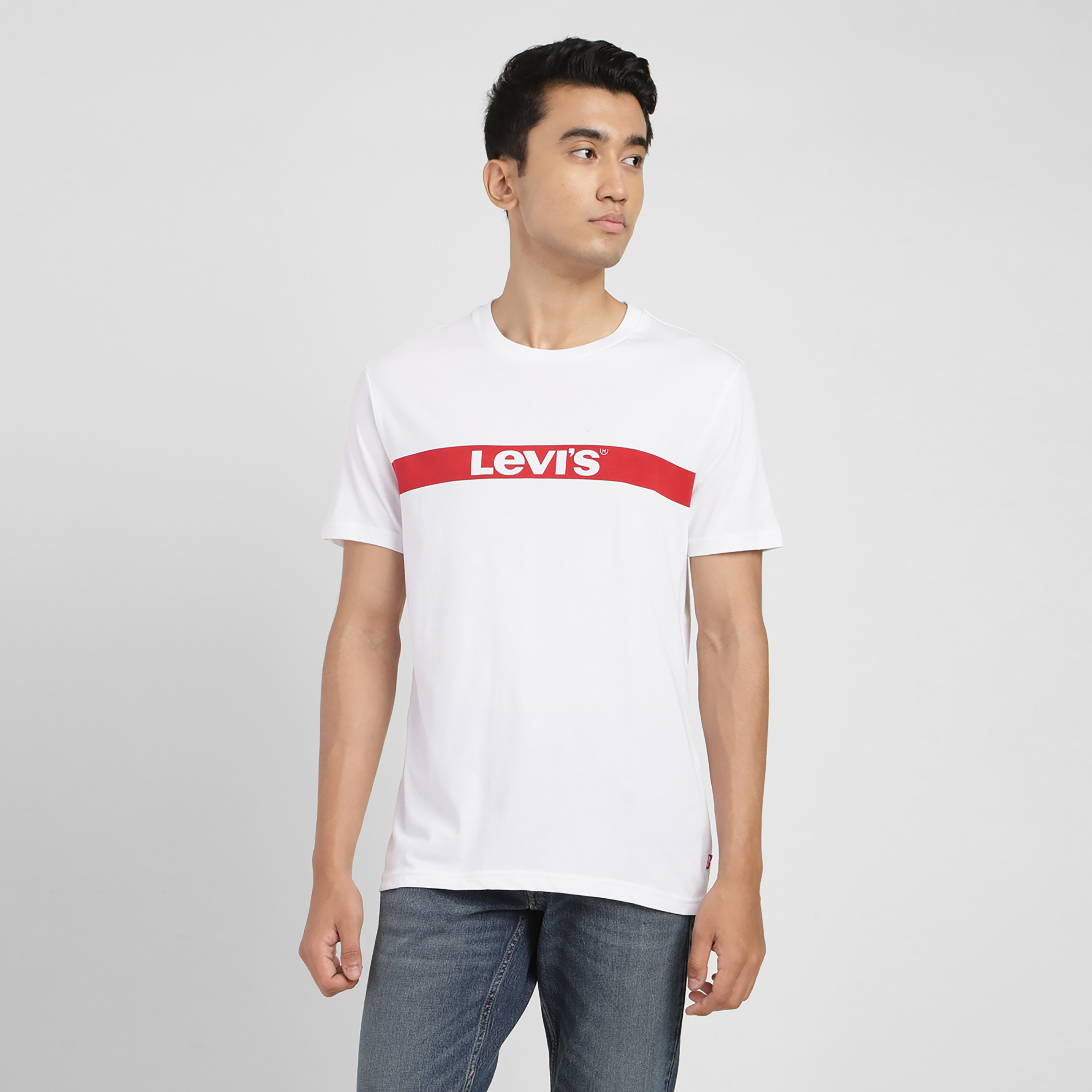 Levi's Logo Crew Neck Short Sleeves T-Shirt-men-clothing-tshirtsandpolos-tshirts-image-1