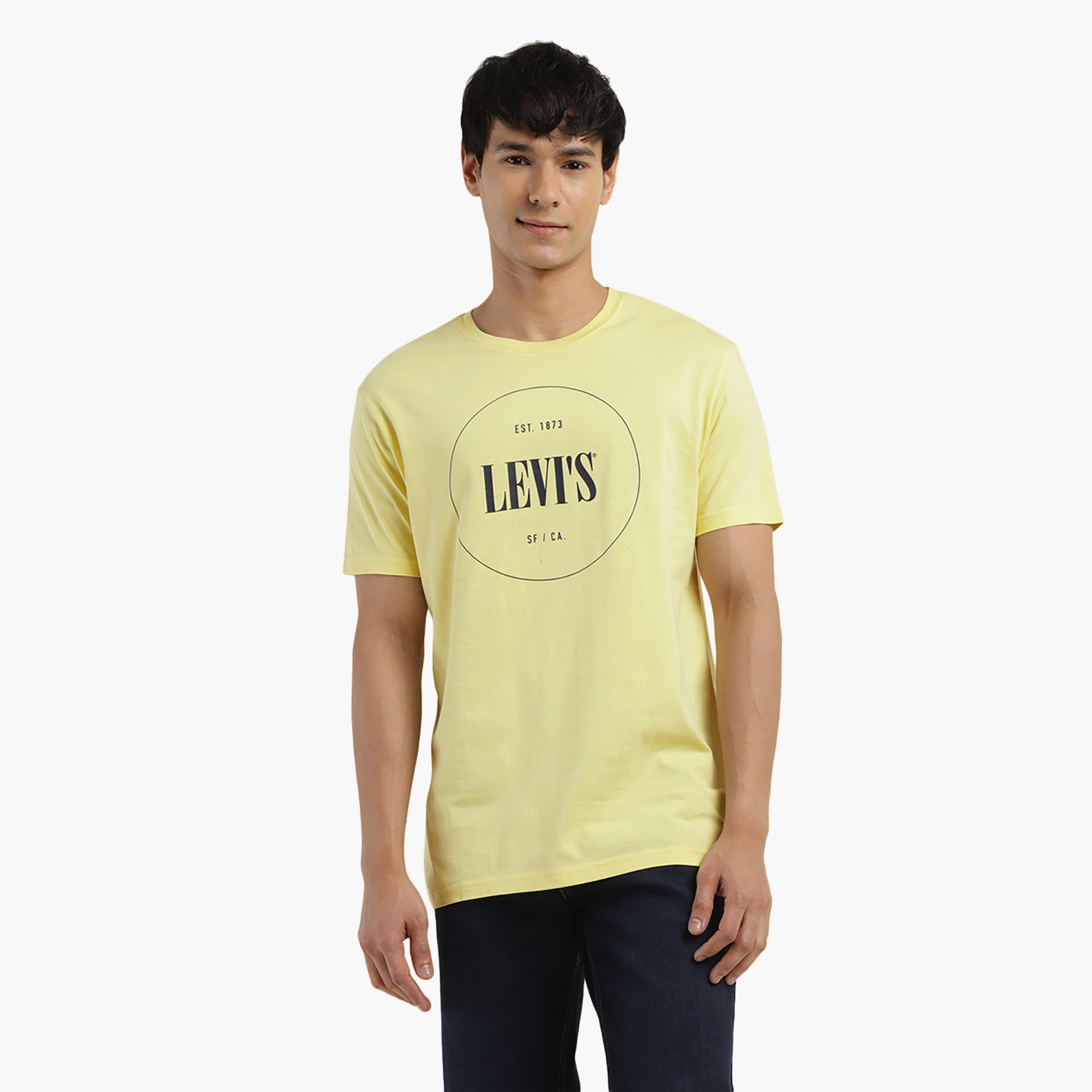 Levi's Logo Crew Neck Short Sleeves T-Shirt-men-clothing-tshirtsandpolos-tshirts-image-1