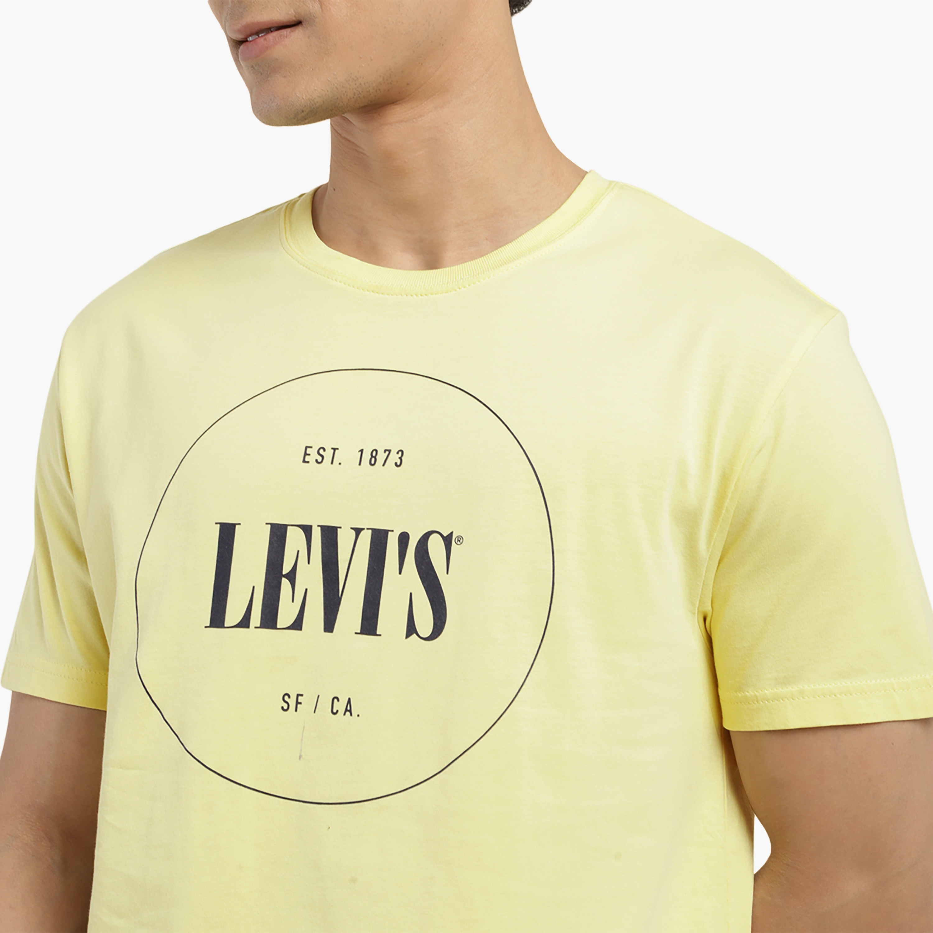 Levi's Logo Crew Neck Short Sleeves T-Shirt-men-clothing-tshirtsandpolos-tshirts-image-2