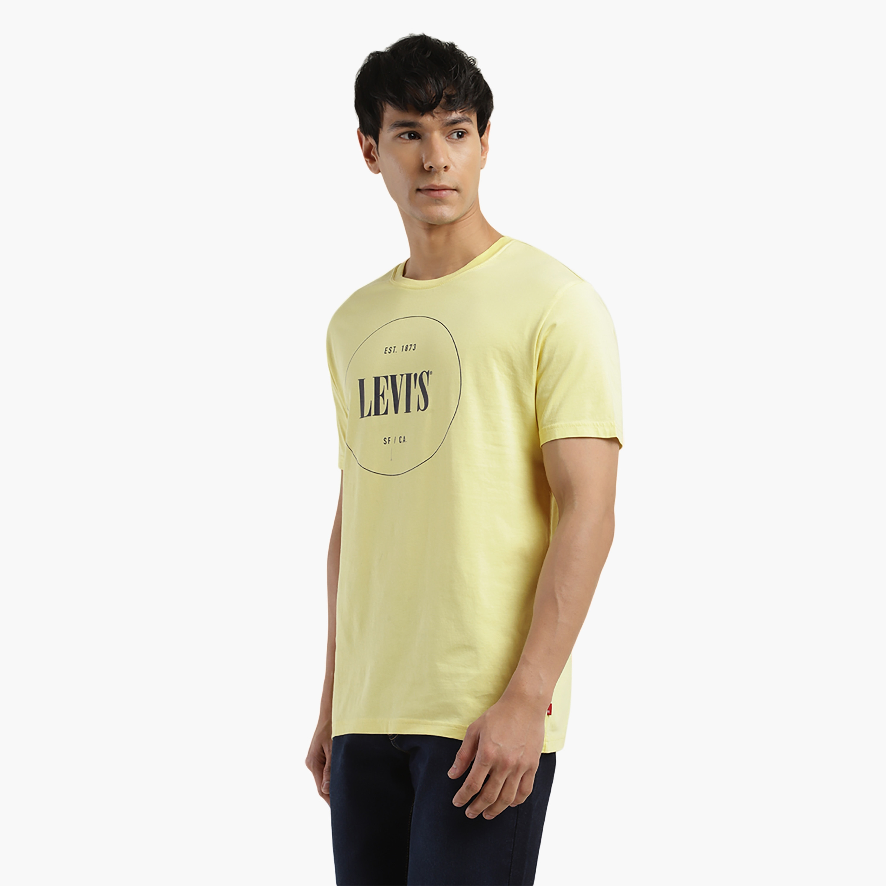 Levi's Logo Crew Neck Short Sleeves T-Shirt-men-clothing-tshirtsandpolos-tshirts-image-3