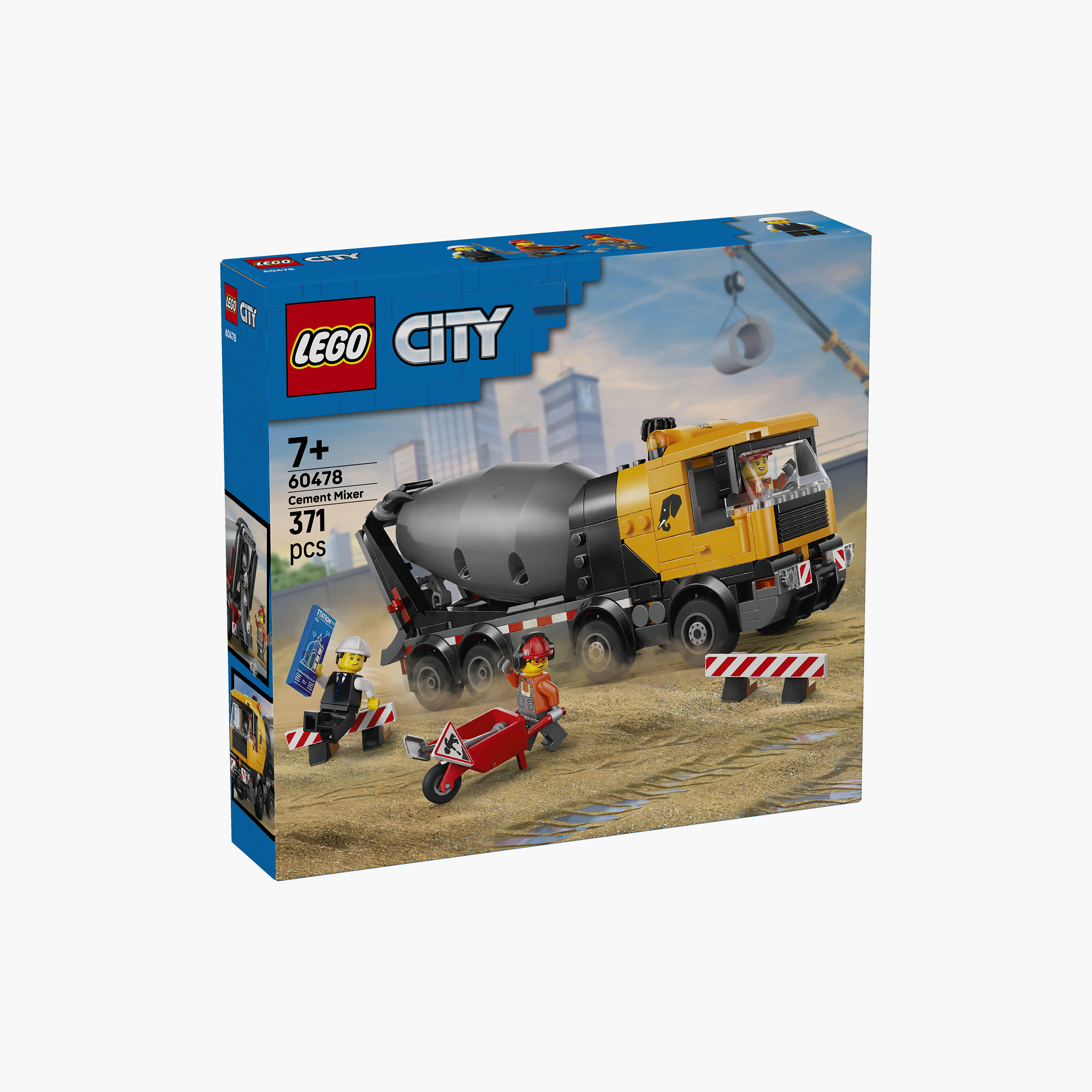 Lego City Cement Mixer Construction Toy For Kids - 60478-toys-buildingblocks-blocks-image-5