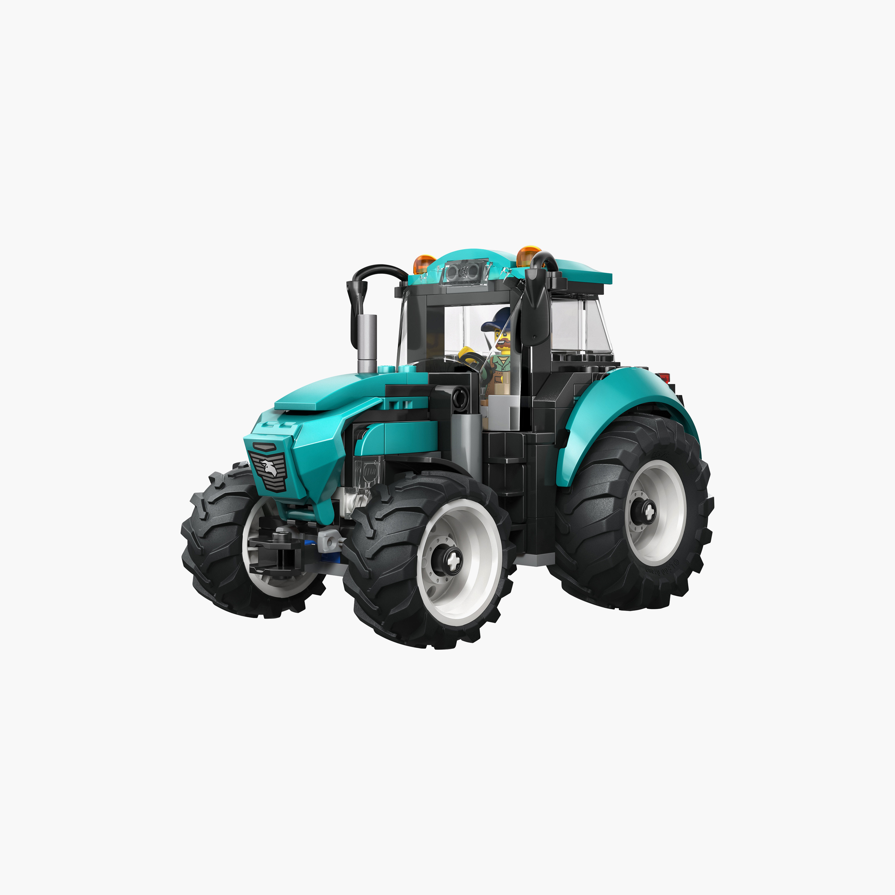 Lego City Tractor Farm Toy Building Set with Minifigure - 60498-toys-buildingblocks-blocks-image-1