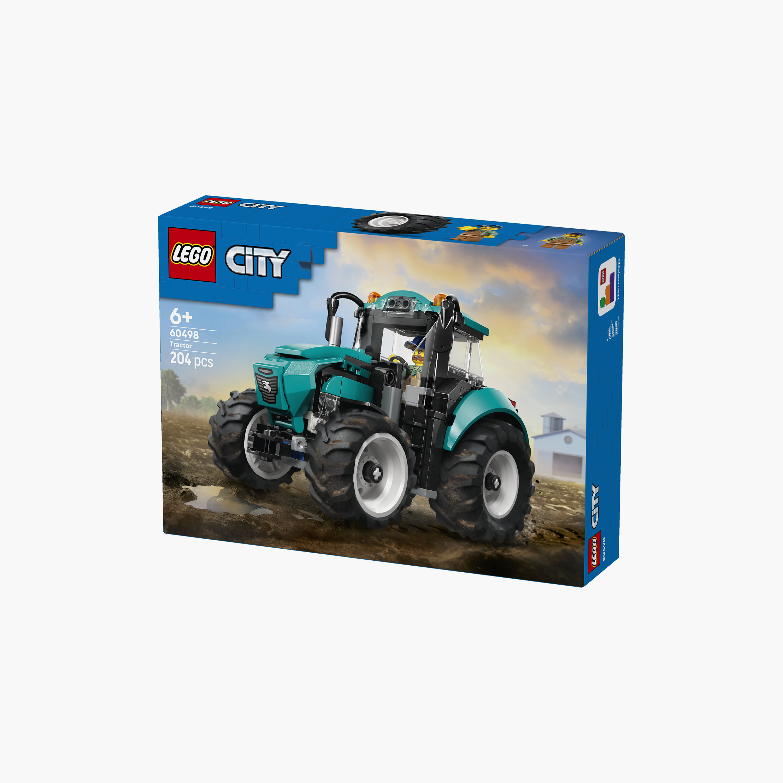 Lego City Tractor Farm Toy Building Set with Minifigure - 60498-toys-buildingblocks-blocks-image-4