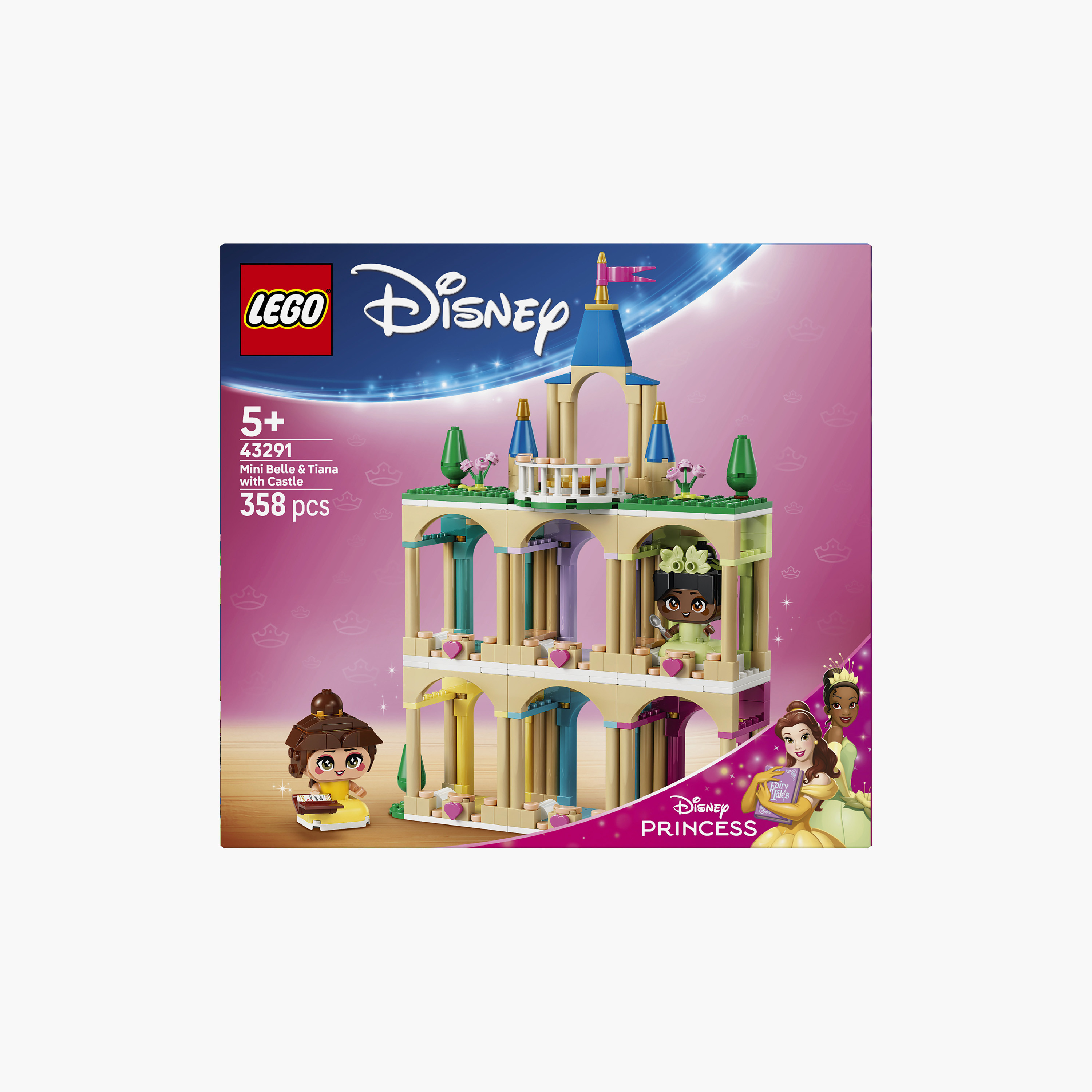 Lego Disney Princess Mini Belle & Tiana with Castle - 43291-toys-buildingblocks-blocks-image-3