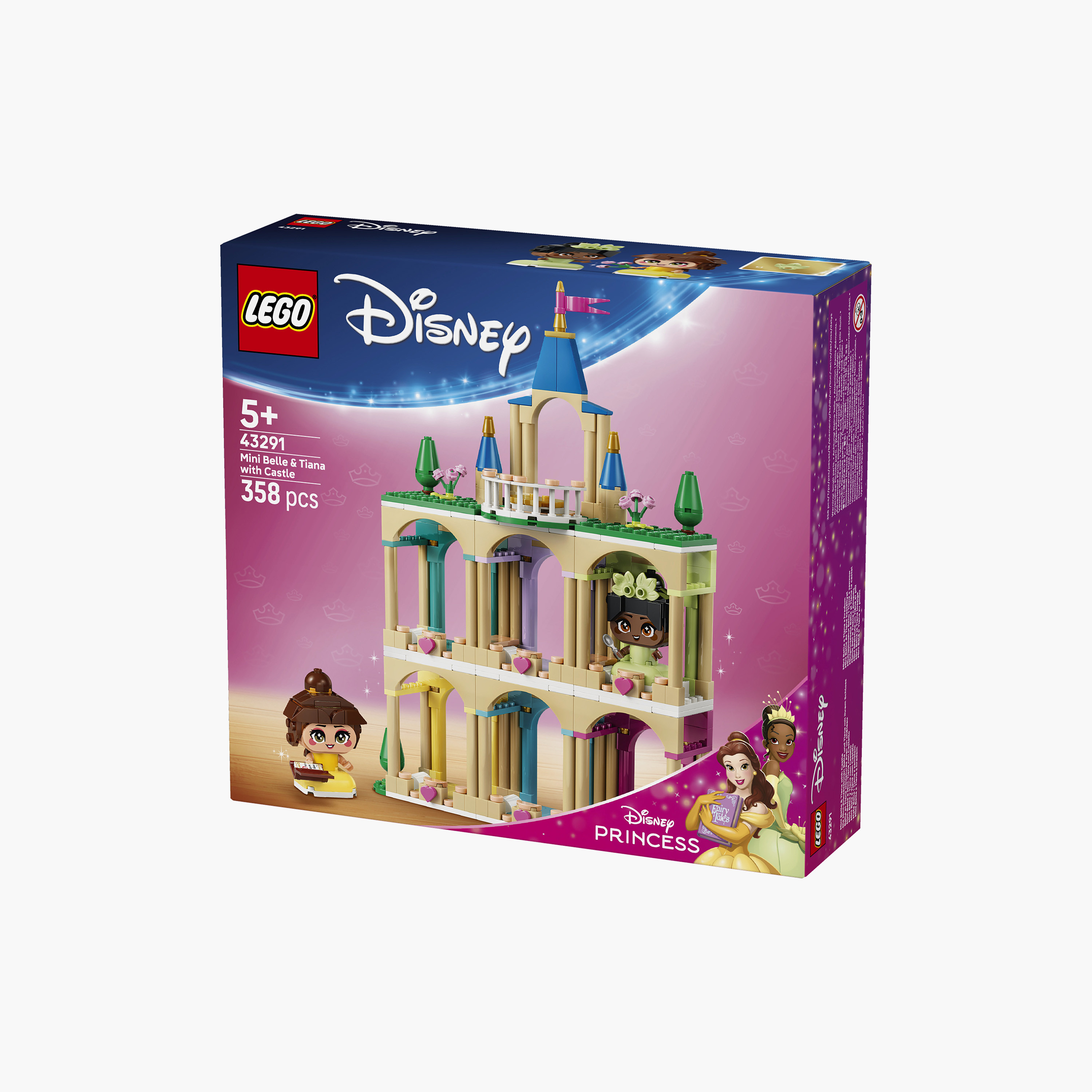 Lego Disney Princess Mini Belle & Tiana with Castle - 43291-toys-buildingblocks-blocks-image-4