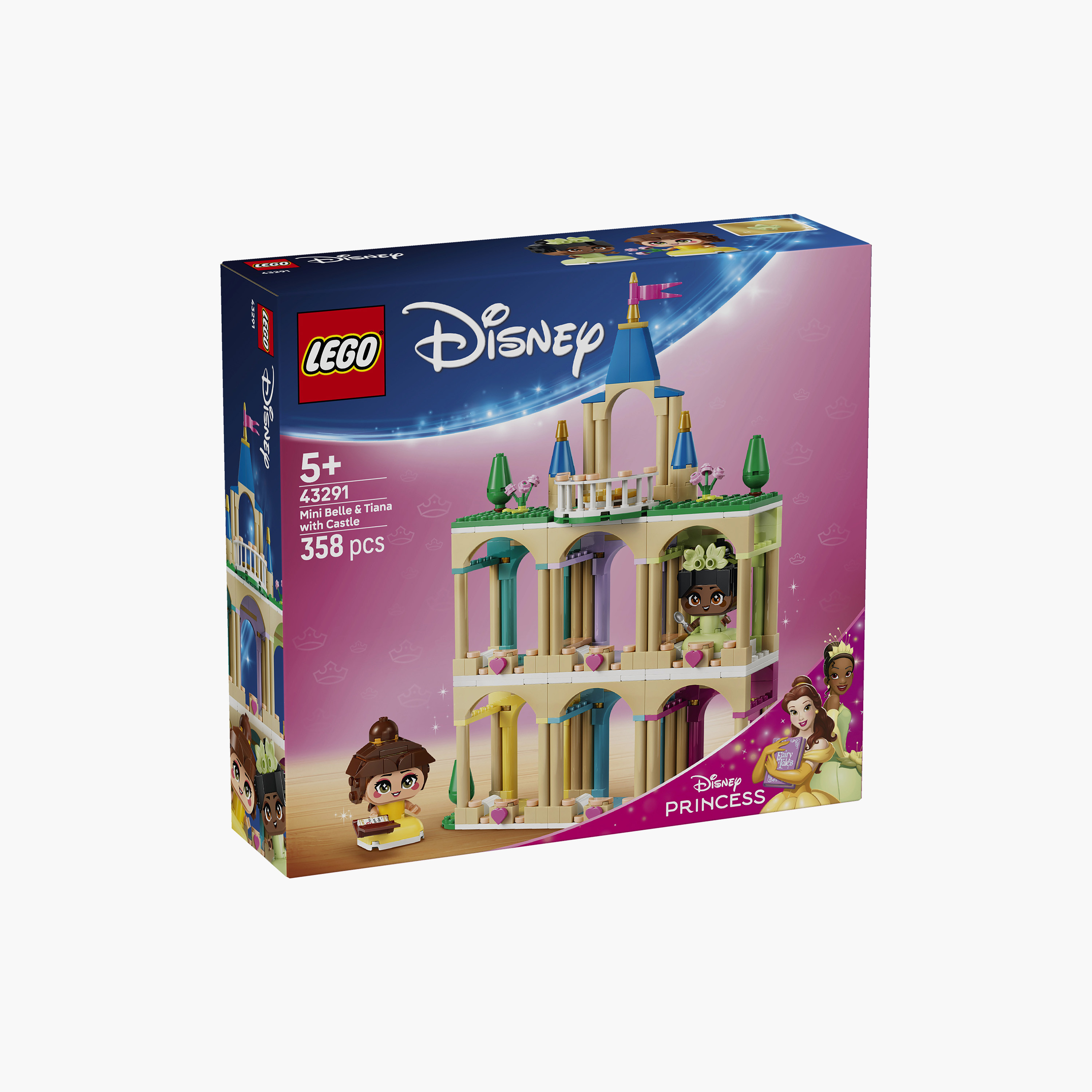 Lego Disney Princess Mini Belle & Tiana with Castle - 43291-toys-buildingblocks-blocks-image-5