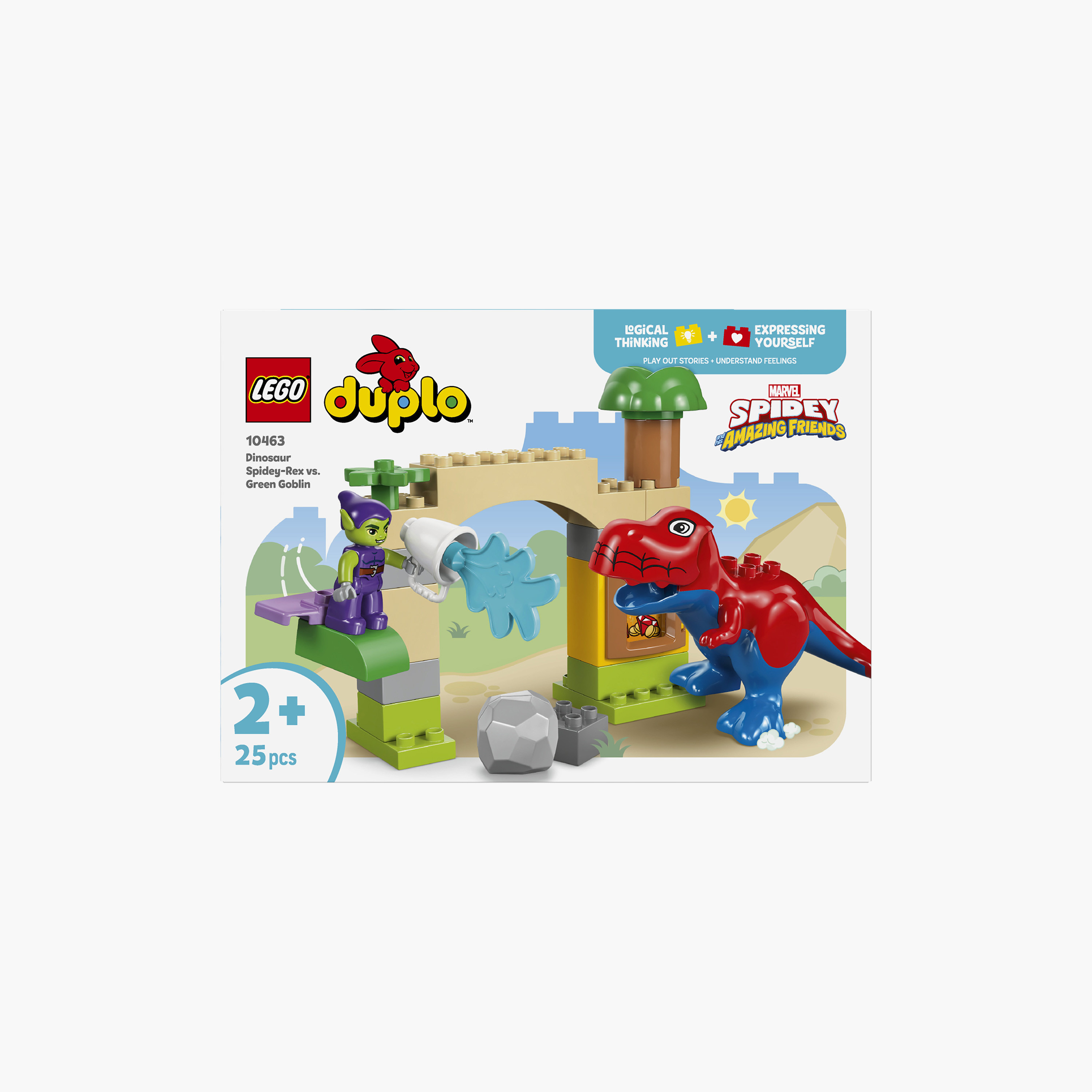 Lego Duplo Marvel Dinosaur Spidey-Rex Vs. Green Goblin - 10463-toys-buildingblocks-blocks-image-3