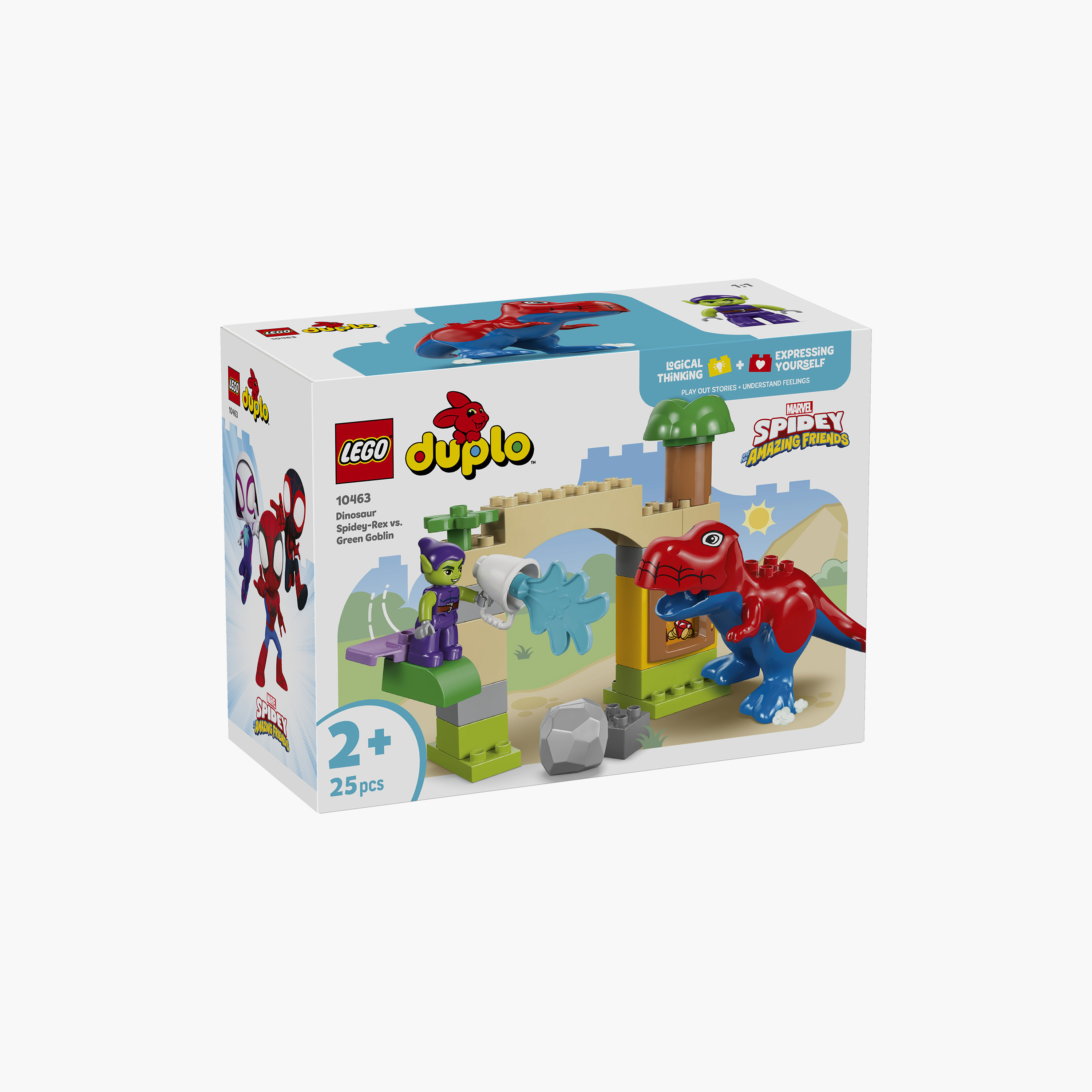 Lego Duplo Marvel Dinosaur Spidey-Rex Vs. Green Goblin - 10463-toys-buildingblocks-blocks-image-5