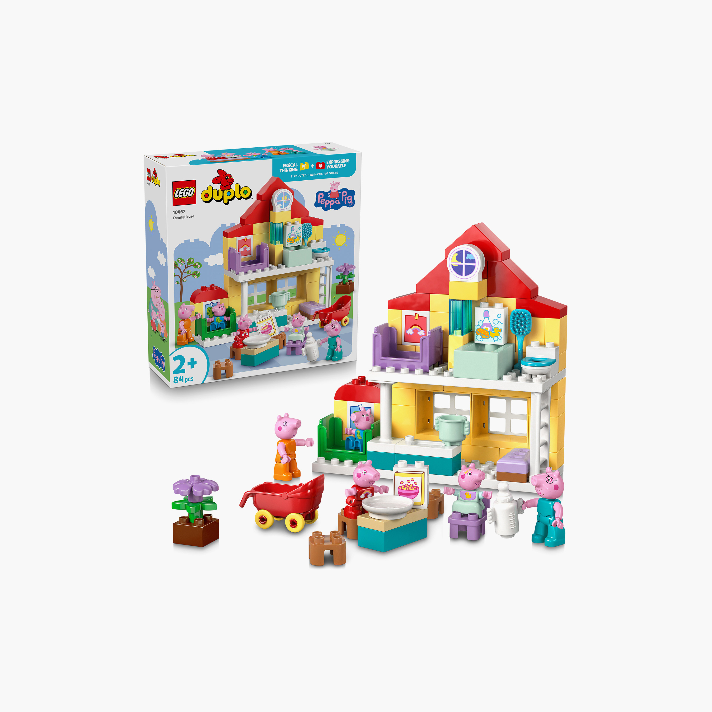 Lego Duplo Peppa Pig Family House - 10467-toys-buildingblocks-blocks-image-2