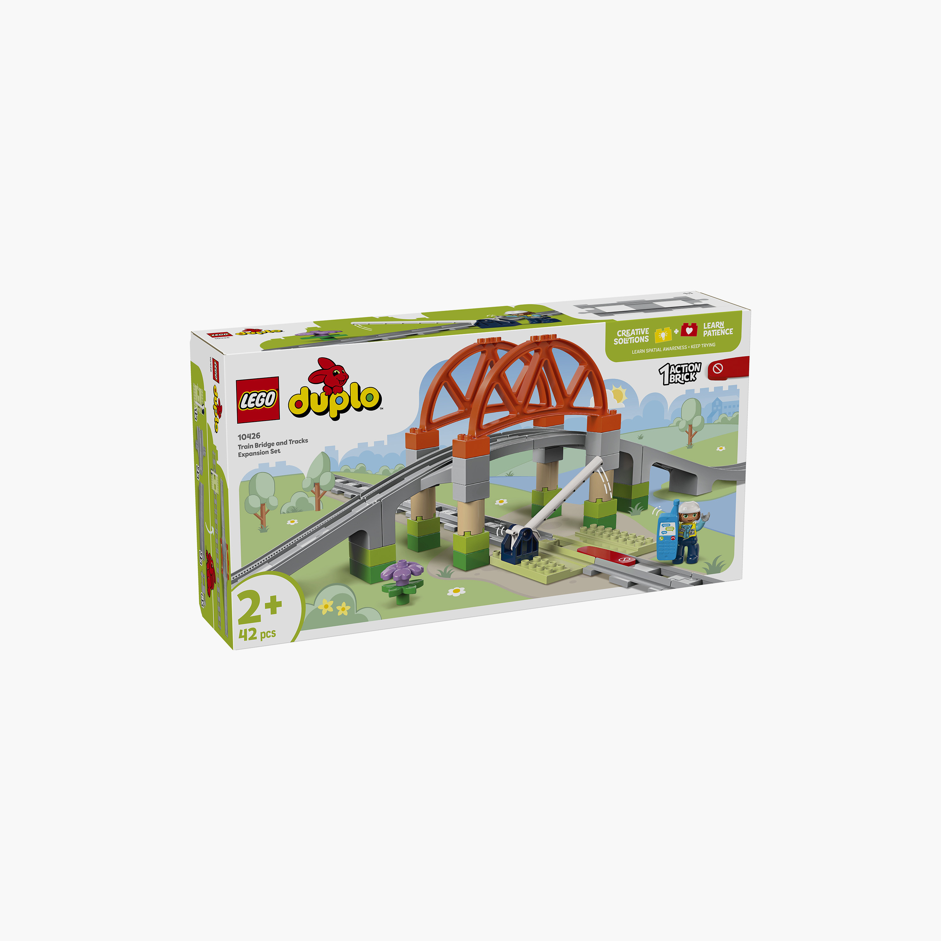 Lego Duplo Town Train Bridge & Tracks Expansion Set - 10426-toys-playvehicles-racetracks-image-5
