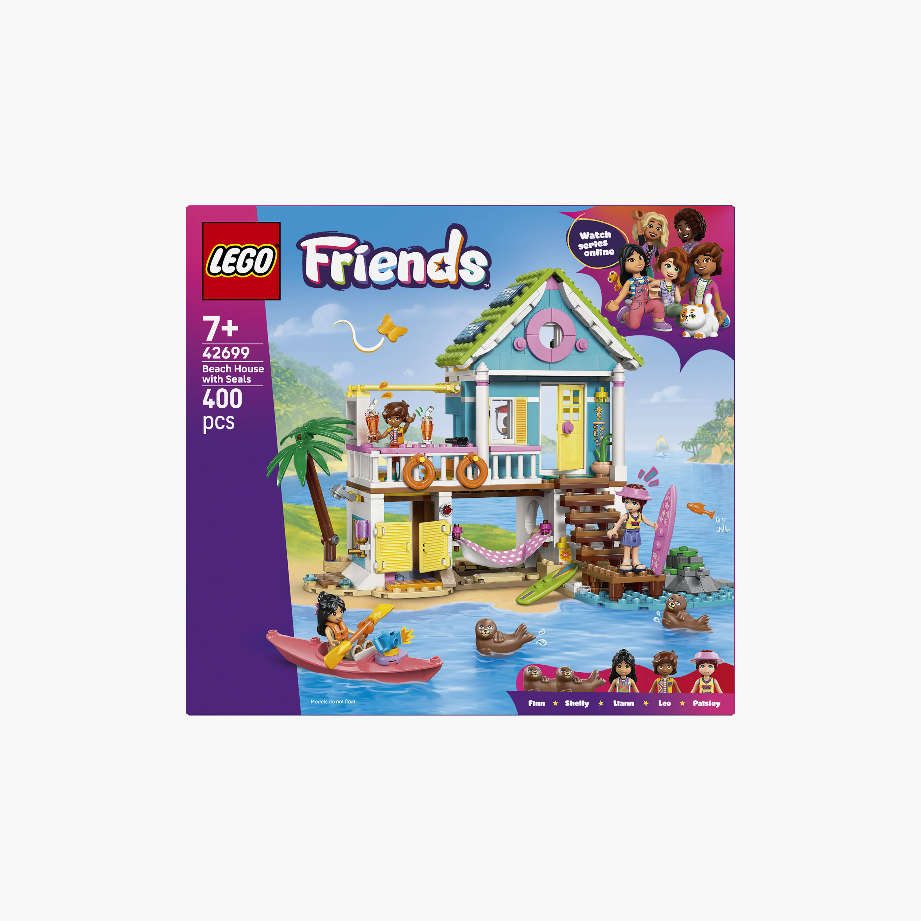 Lego Friends Beach House with Seals Building Kit - 42699-toys-buildingblocks-blocks-image-3