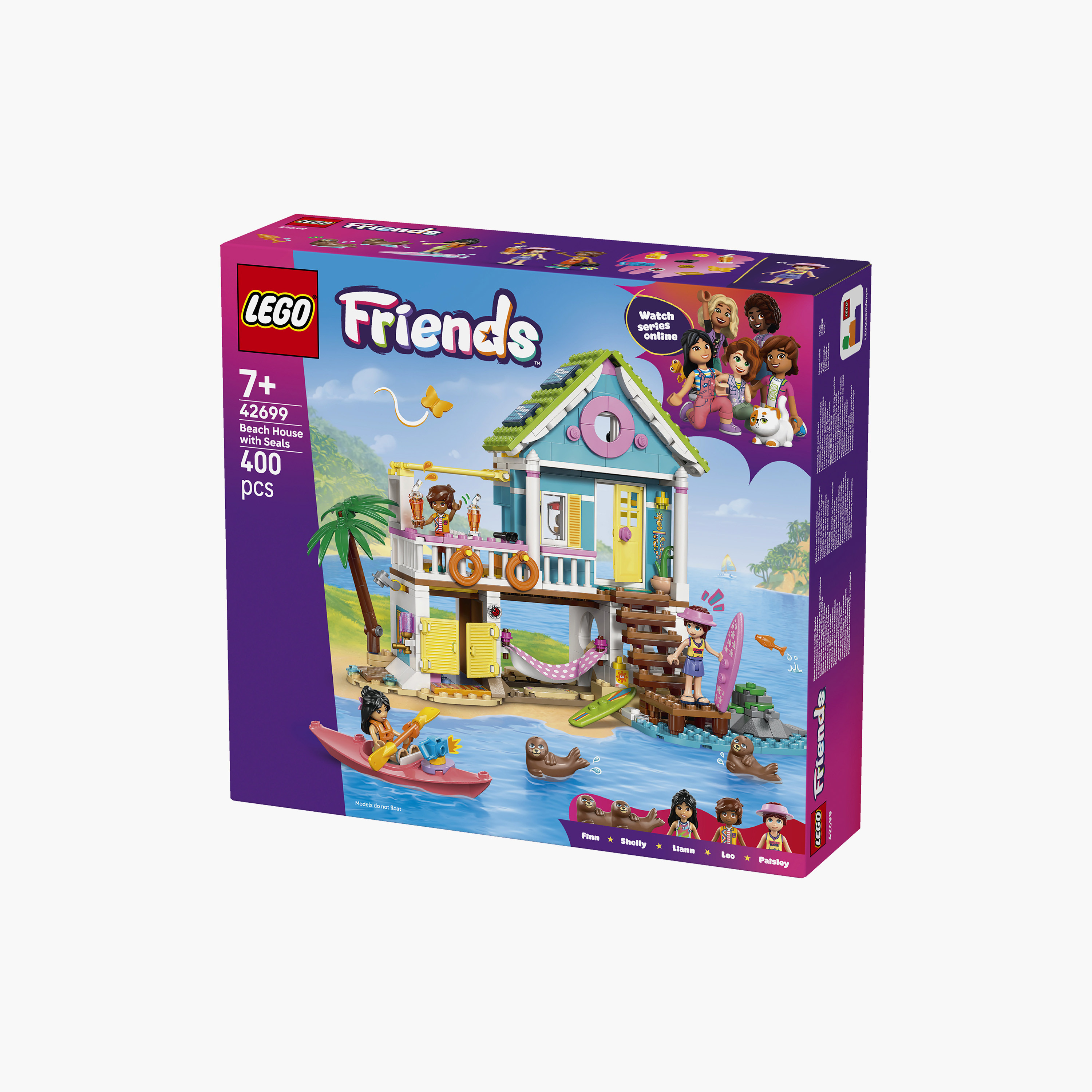 Lego Friends Beach House with Seals Building Kit - 42699-toys-buildingblocks-blocks-image-4