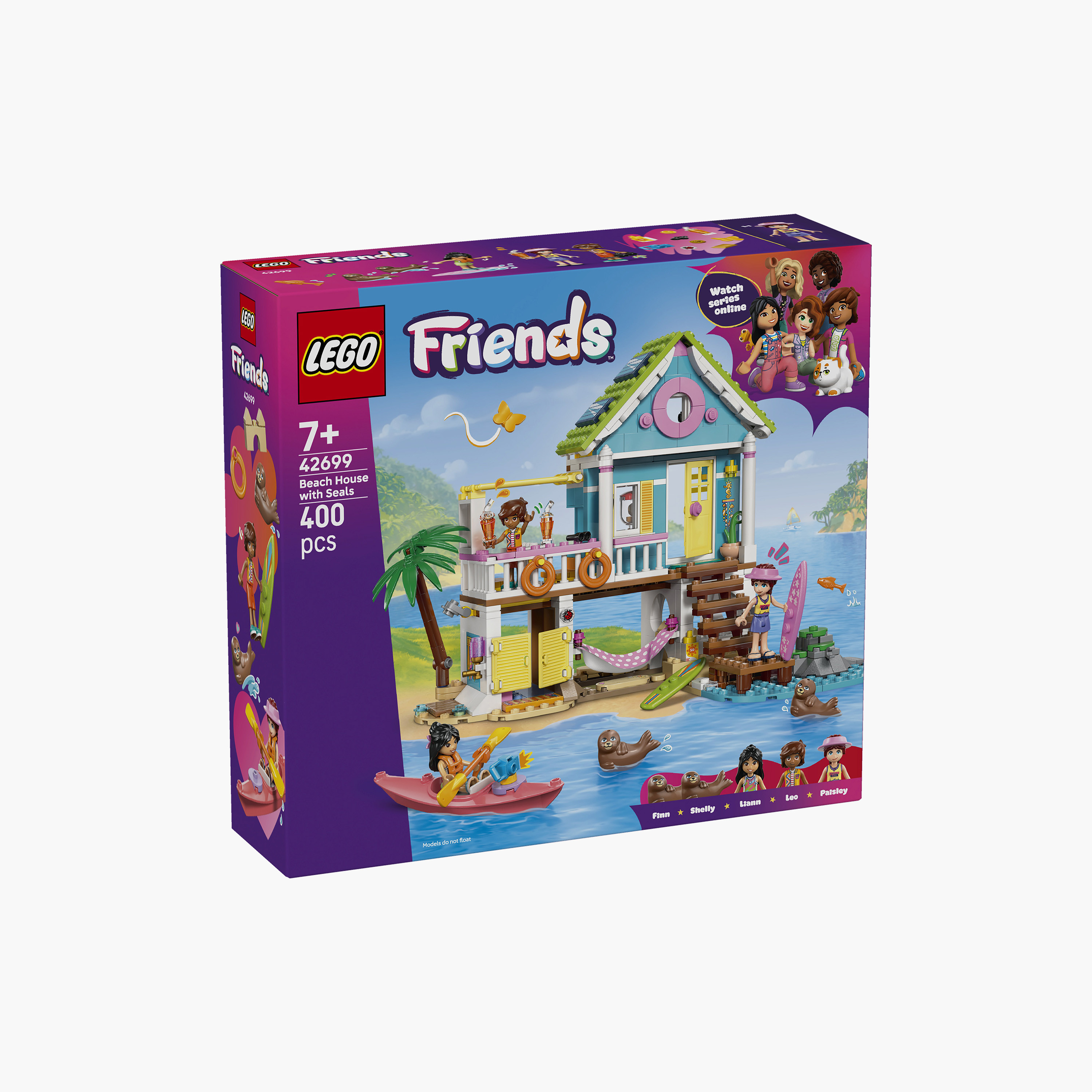 Lego Friends Beach House with Seals Building Kit - 42699-toys-buildingblocks-blocks-image-5