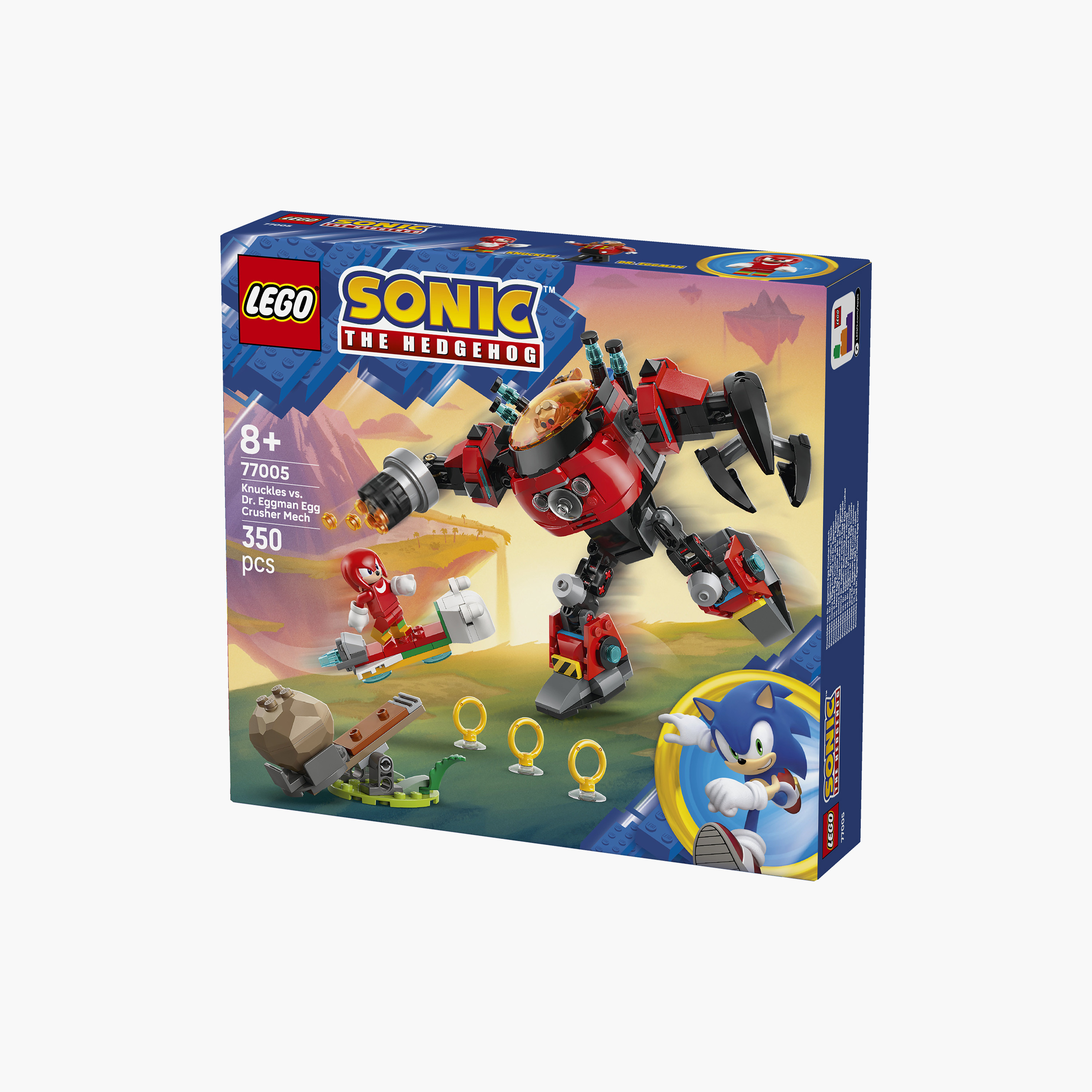 Lego Sonic The Hedgehog Knuckles Vs Dr Eggman Egg Crusher Mech Toy Set - 77005-toys-buildingblocks-blocks-image-4