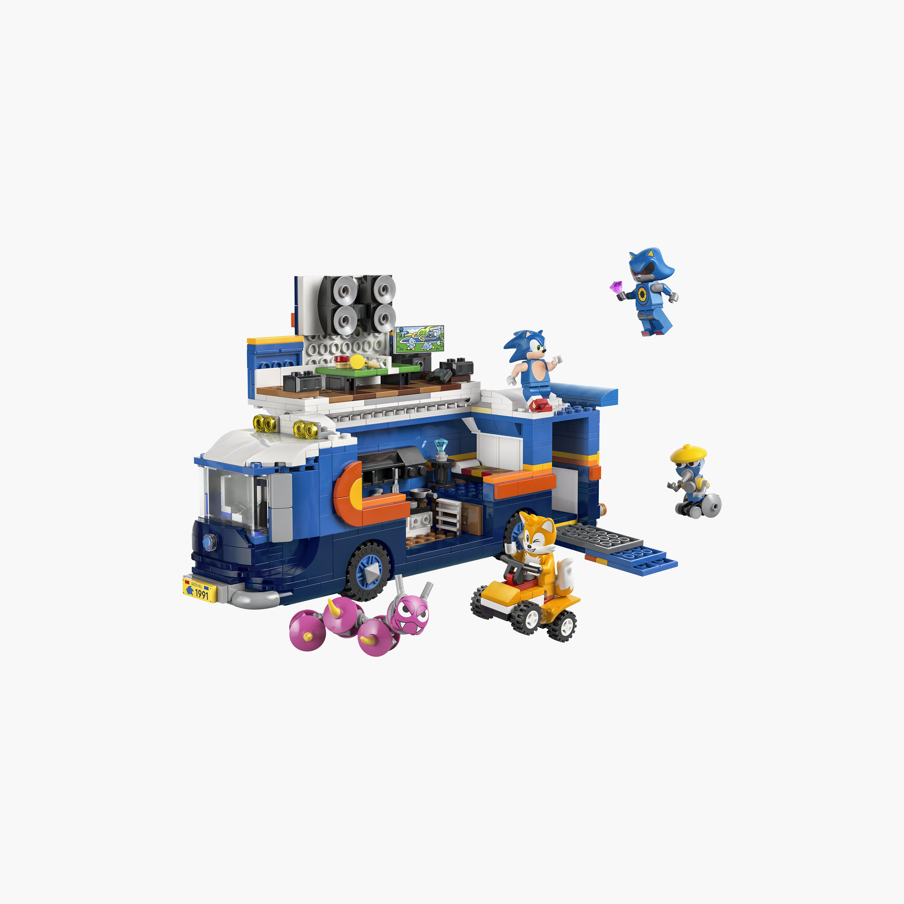 Lego Sonic The Hedgehog Team Sonic Command Truck Toy - 77006-toys-buildingblocks-blocks-image-1